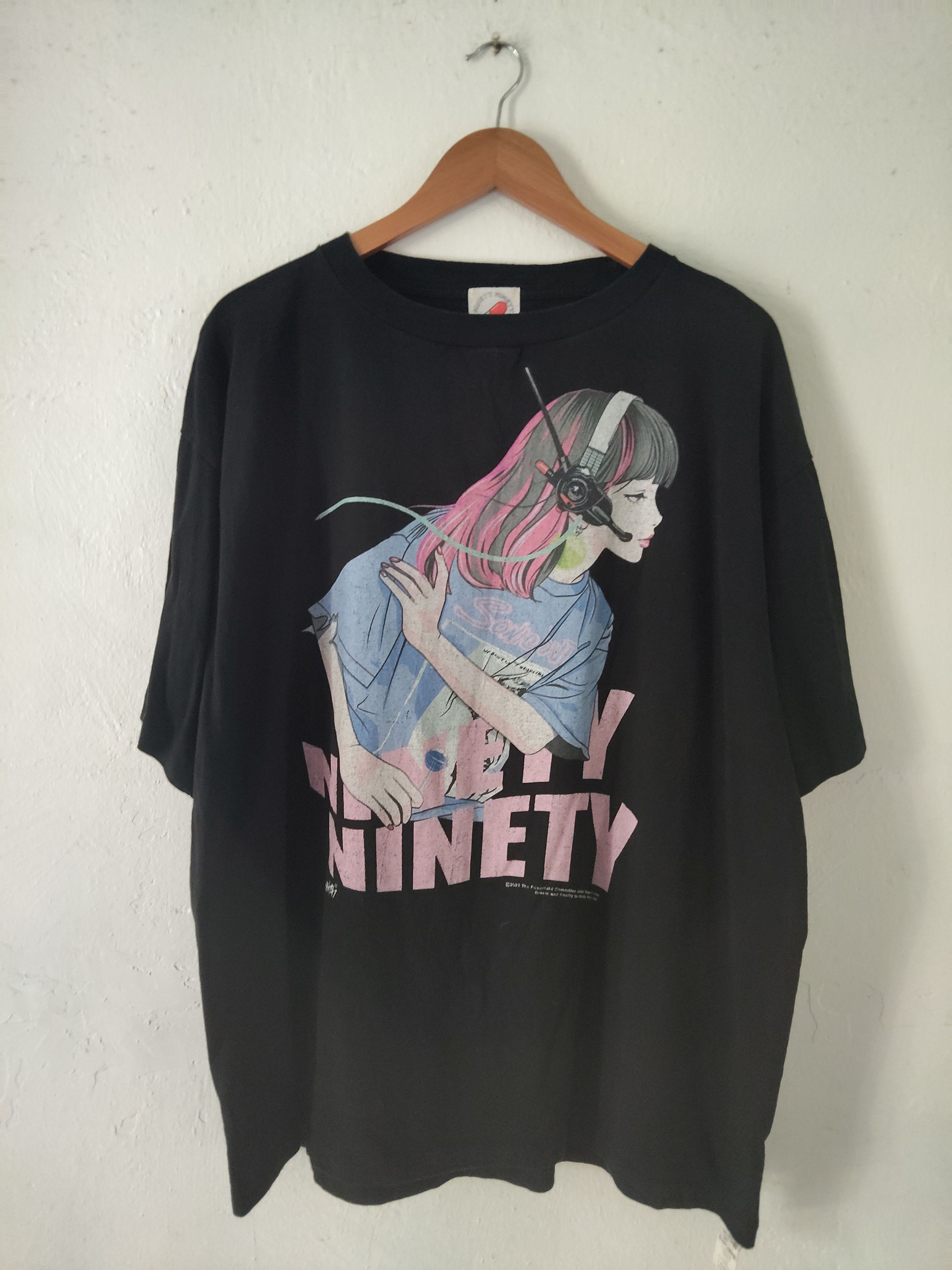 Flagstuff FLAGSTUFF X 9090 GIRL ILLUSTRATION SONIC YOUTH TSHIRT Size US XL / EU 56 / 4 - 1 Thumbnail
