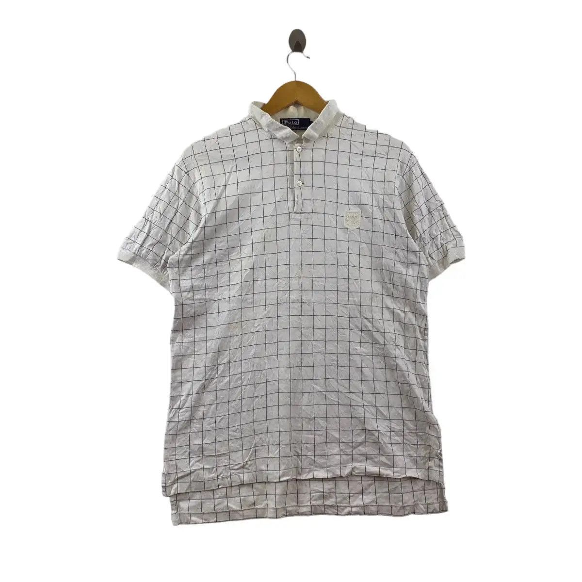 Polo Ralph Lauren Vintage 90’ POLO RALPH LAUREN Cookie Logo Polo Tee Shirt Size US L / EU 52-54 / 3 - 1 Thumbnail