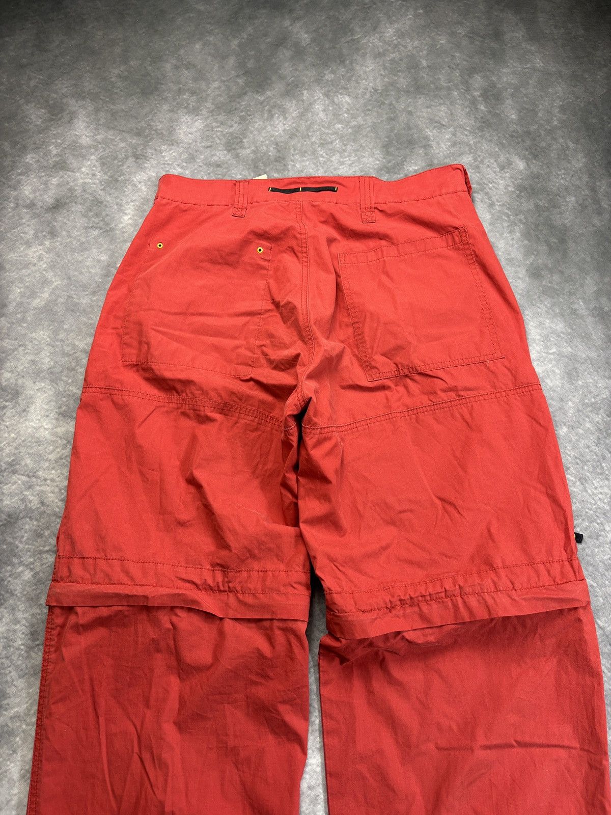 Other × Vintage 1990s Nylon Cargo Pants Vintage Convertible Zip Off Shorts Size US 32 / EU 48 - 8 Thumbnail