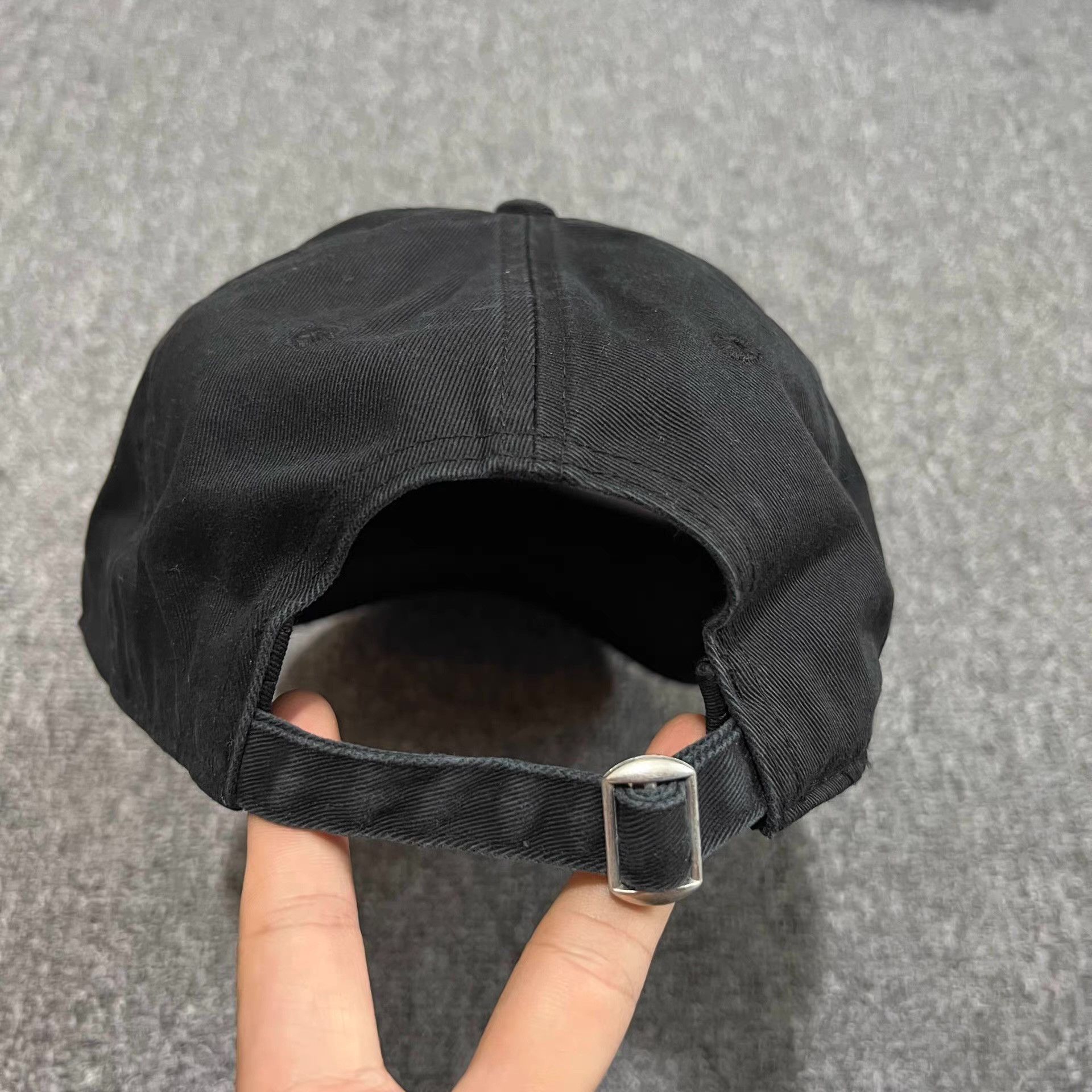 Cross Colours Cross Colours Washed Curved Brim Baseball Cap / Sun Hat Q7 Size ONE SIZE - 4 Thumbnail