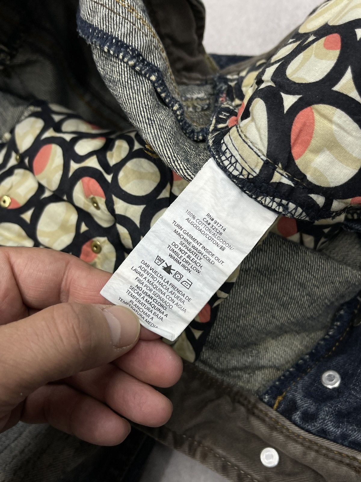 Armani Exchange Mens Armani Exchange Denim Jeans Eagle Logo Embroidered Size US 32 / EU 48 - 13 Thumbnail