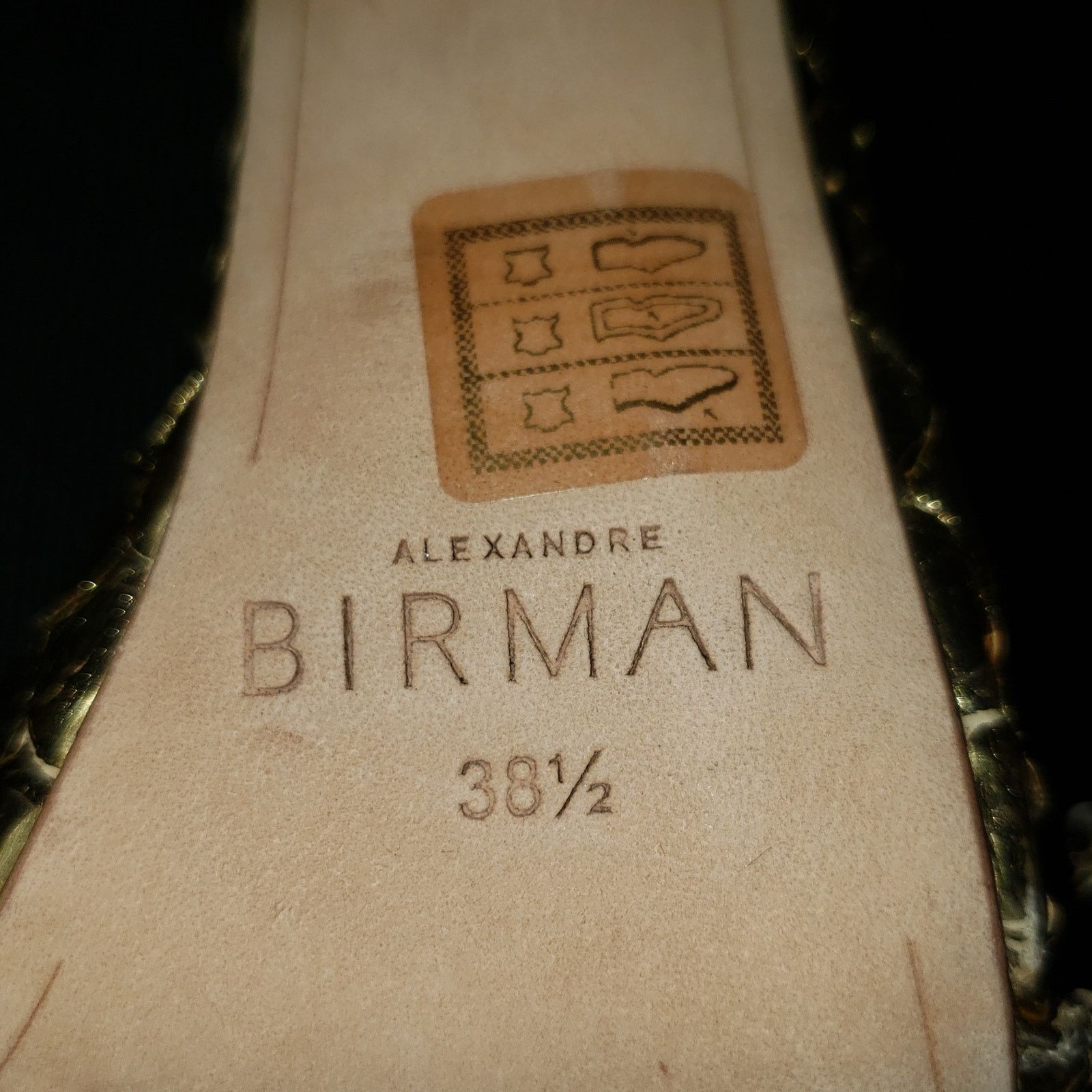 Alexandre Birman $795 List Alexandre Birman Gold toned python spike heels Size US 7.5 / IT 37.5 - 8 Thumbnail