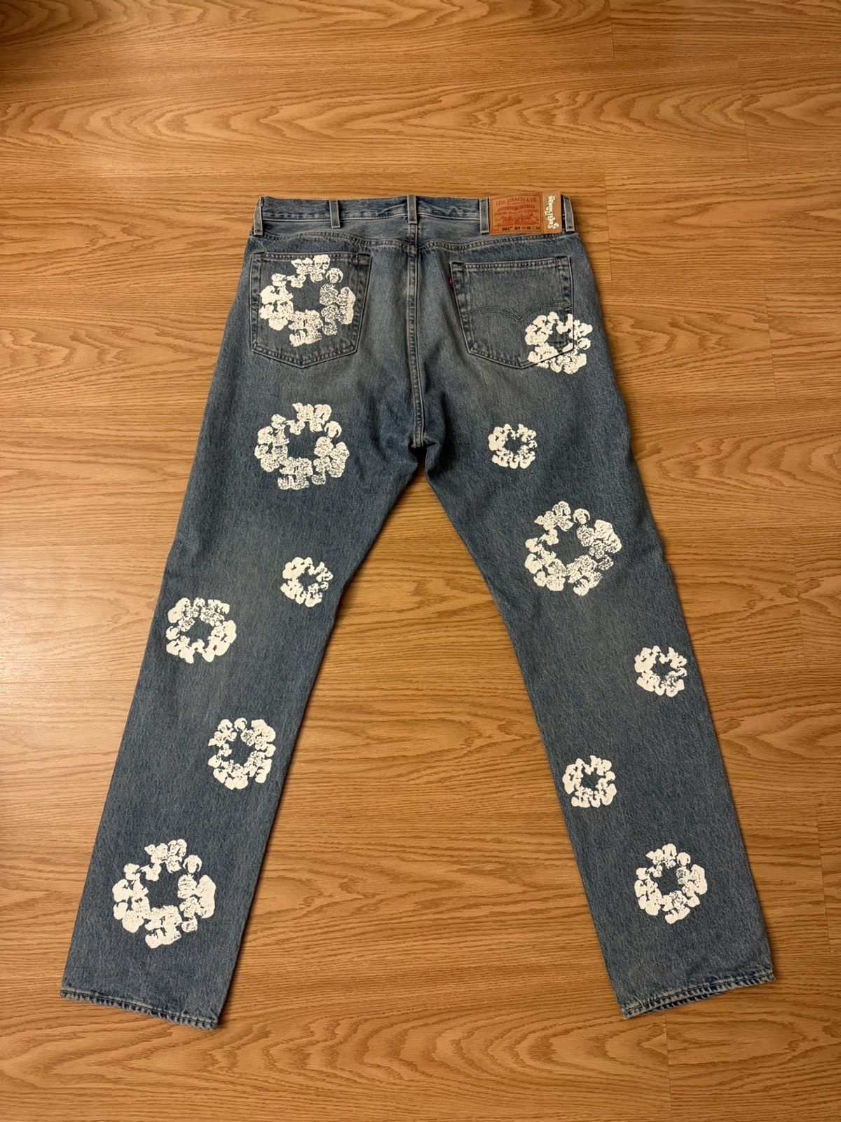 DENIM TEARS Denim Tears Cotton Wreath 501 Levi’s Jeans Size US 38 / EU 54 - 2 Thumbnail