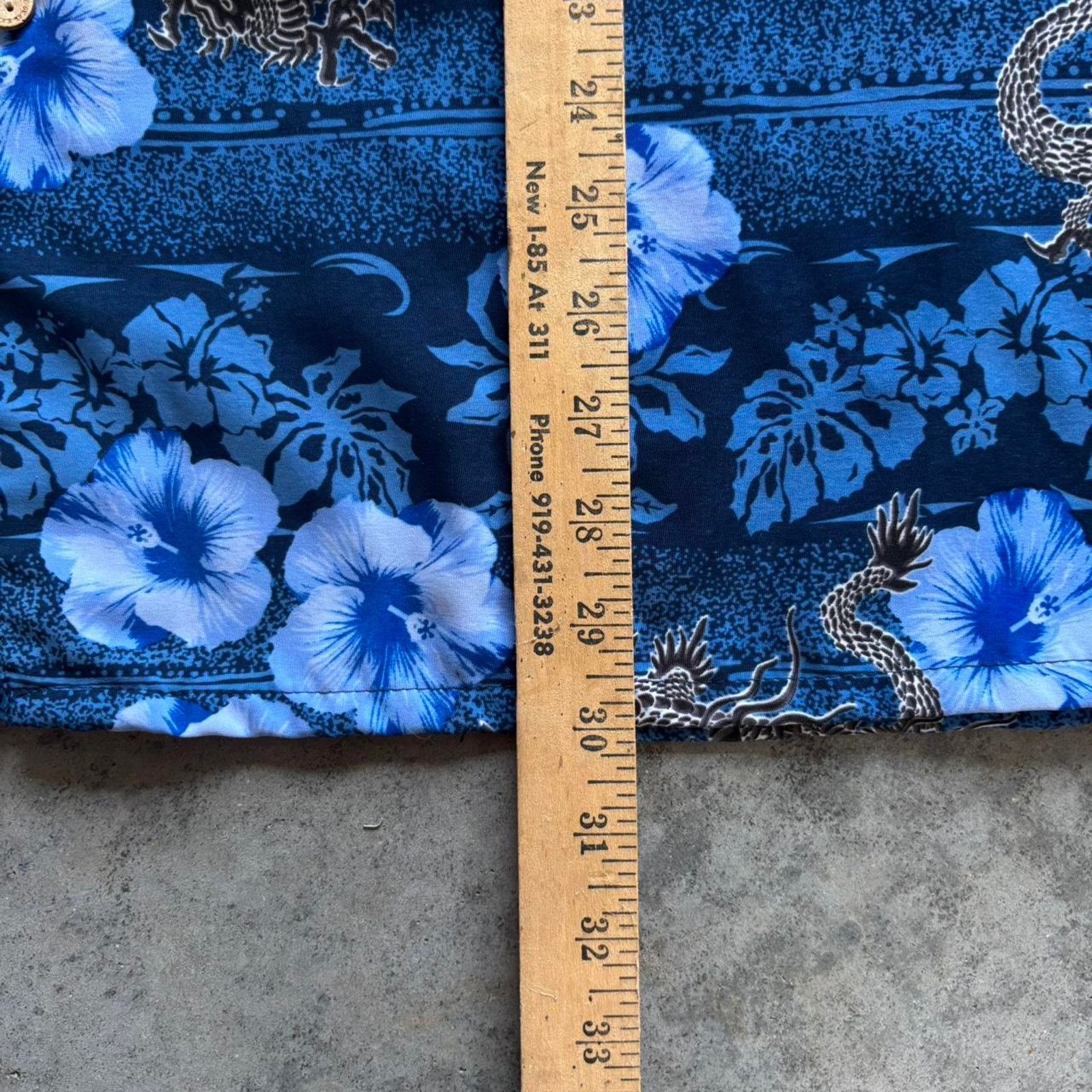 Affliction × JNCO × Vintage Vintage Y2K Dragon Mallcore Hawaiian Style Button Up Shirt Size US L / EU 52-54 / 3 - 6 Thumbnail