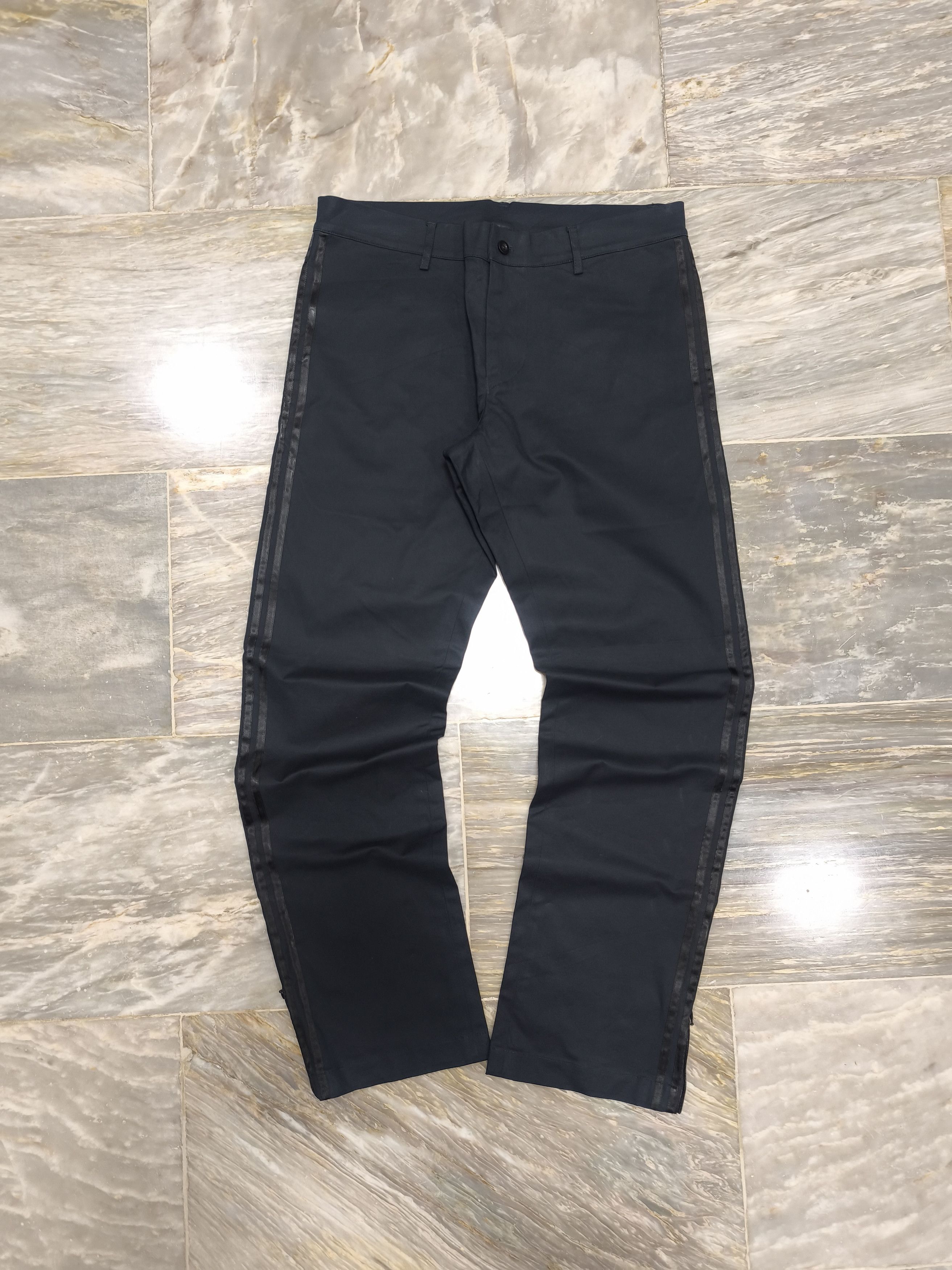 Y-3 Yohji Yamamoto Y-3 x Adidas 3 Stripe Trousers Size US 34 / EU 50 - 1 Thumbnail
