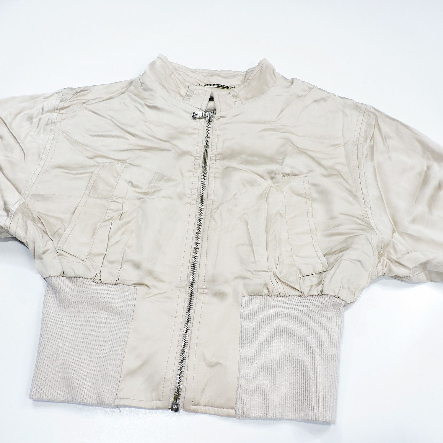 Dolce & Gabbana D&G ZIP UP CROPPED BOMBER JACKET Size M / US 6-8 / IT 42-44 - 9 Thumbnail