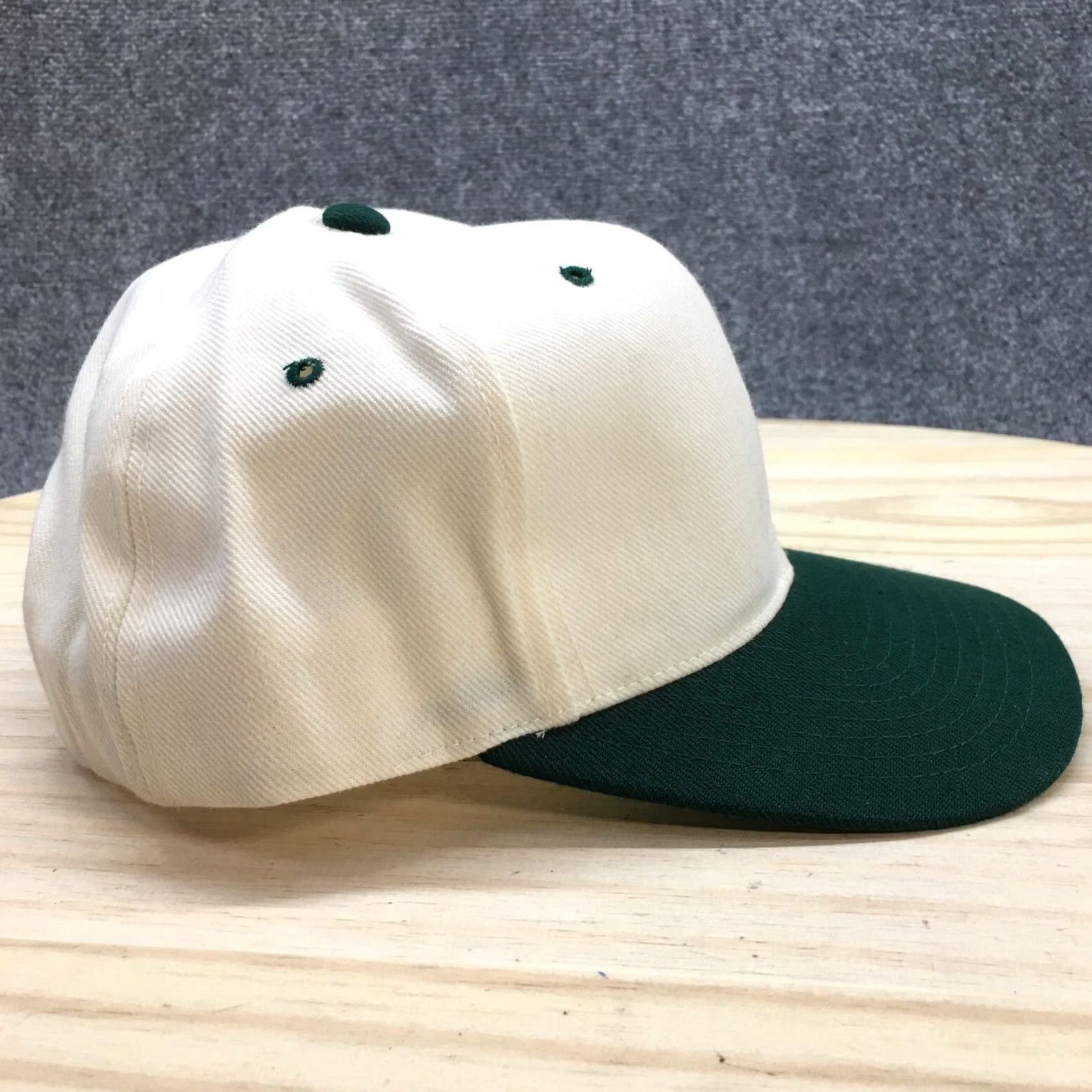Vintage Headmaster Hat Mens One Size White Eagle Snapback Cap Green Embroidered Logo Size ONE SIZE - 5 Thumbnail