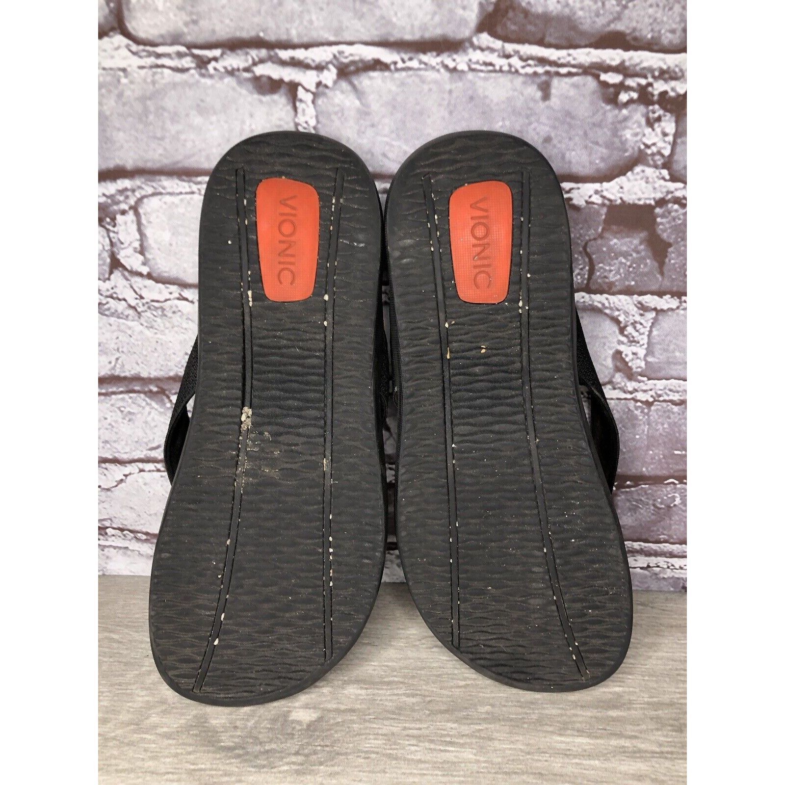 Other VIONIC Wave Black Toe Post Flip Flop Sandals Unisex Men Sz 8 Size US 8 / EU 41 - 9 Thumbnail