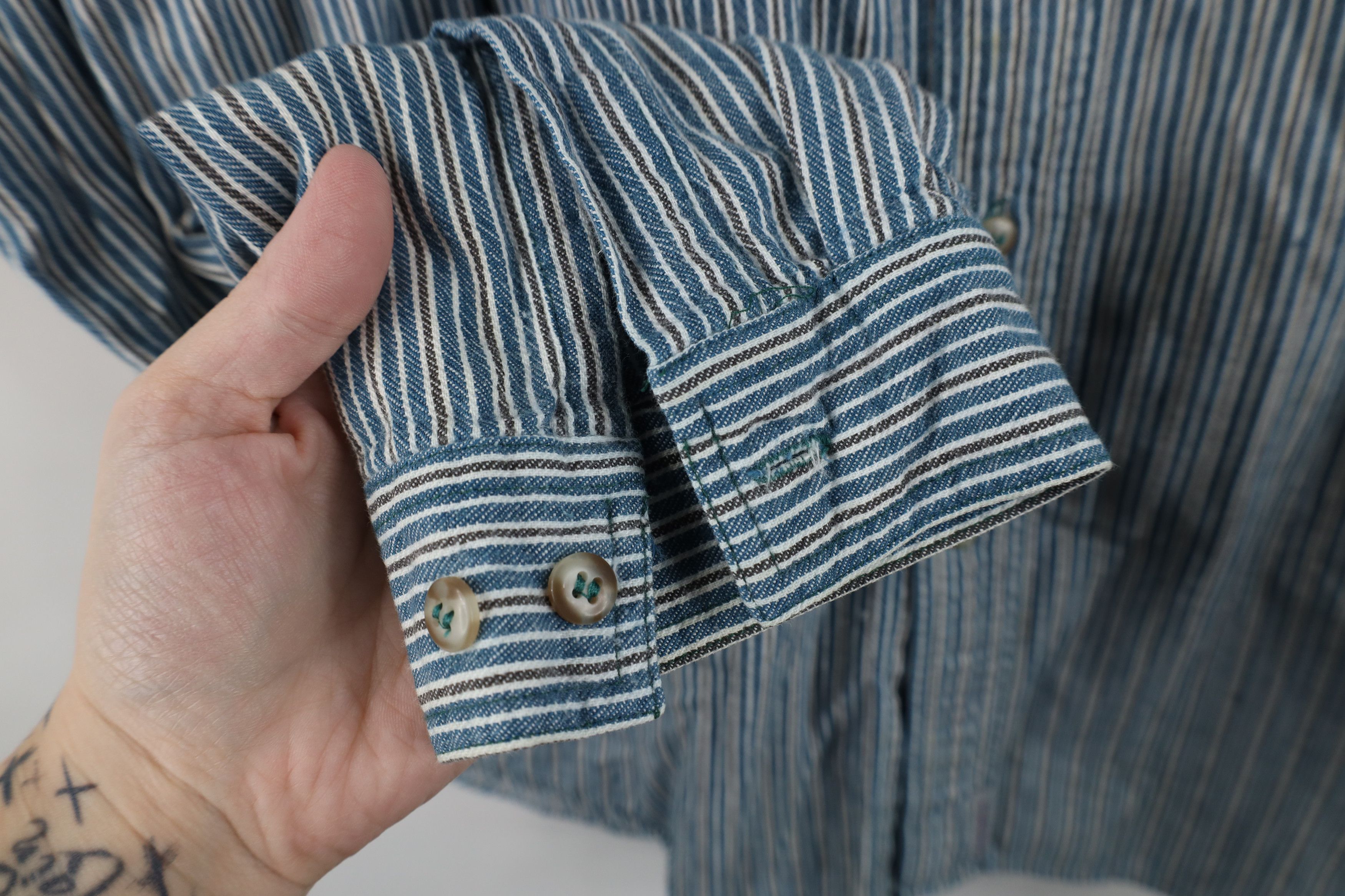 Royal Robbins Vintage 90s Royal Robbins Flannel Collared Button Shirt Size US XL / EU 56 / 4 - 4 Thumbnail