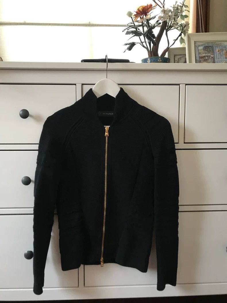 Versace Versace Slim sweater coat Size S / US 4 / IT 40 - 1 Thumbnail