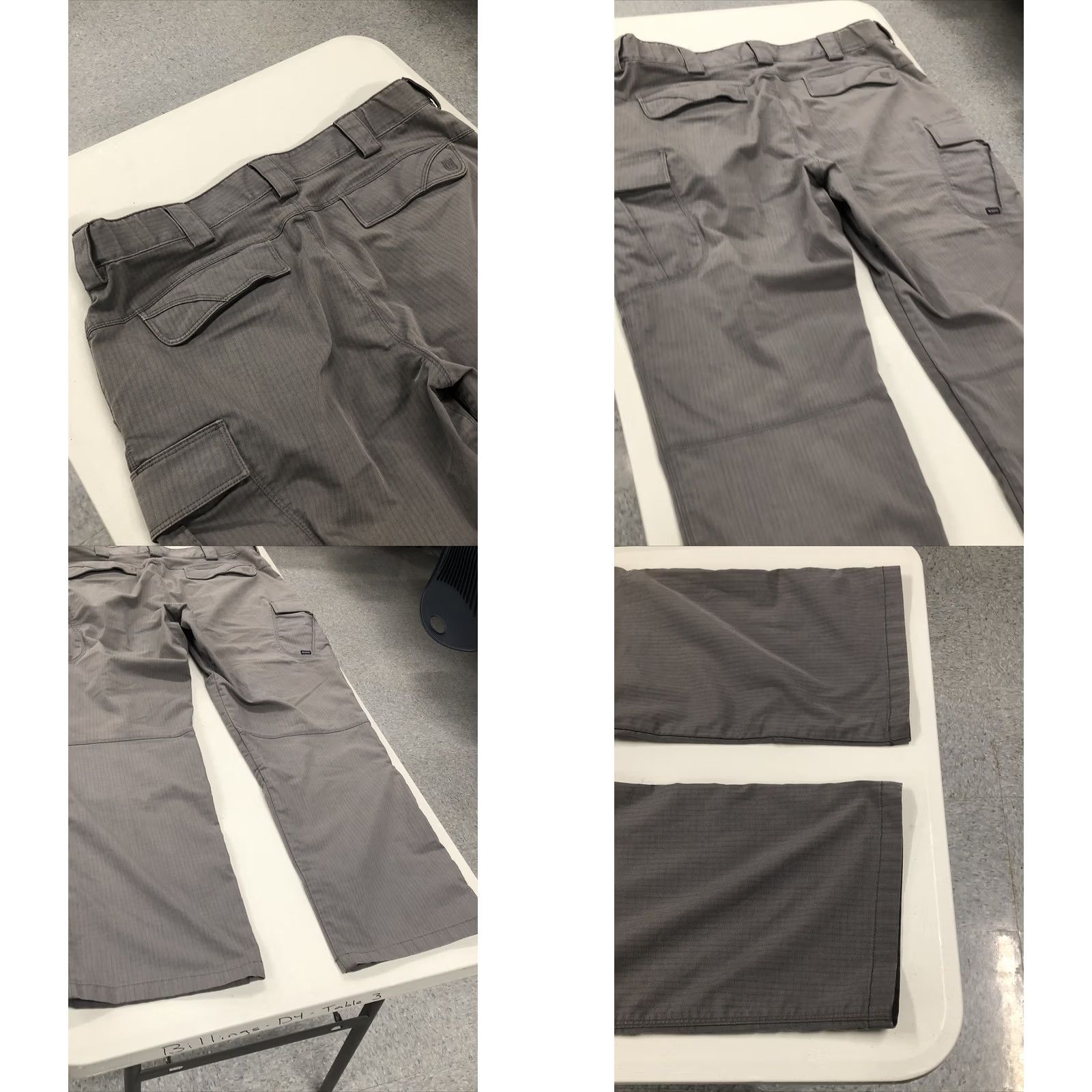 Vintage 5.11 Tactical Series Men 36 x 31 Gray Stripe Cargo Carry Pants Shirt Size US 36 / EU 52 - 8 Thumbnail
