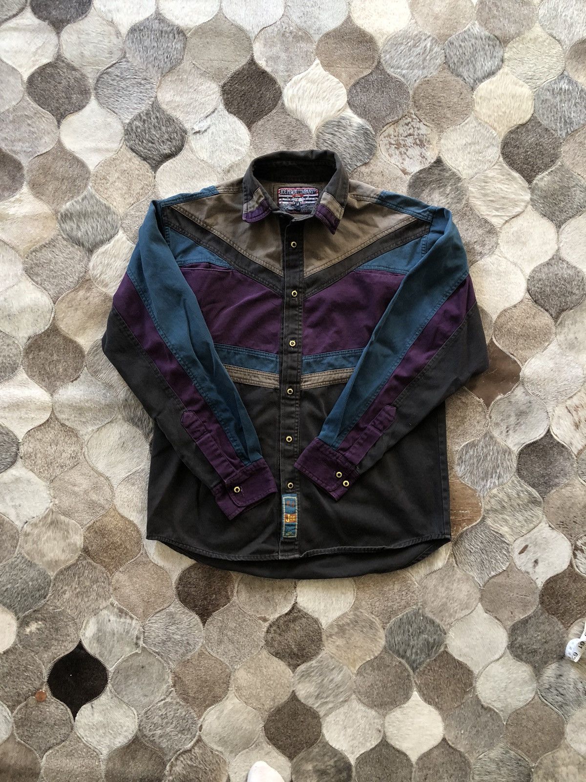Cowboy Equipment × Vintage Vintage Joe Perot Western Button Up Shirt Size US M / EU 48-50 / 2 - 1 Thumbnail