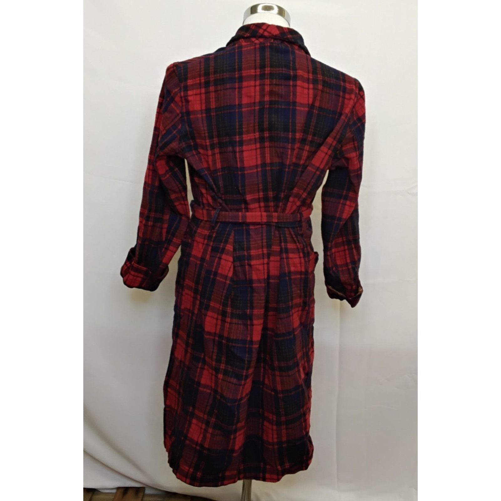 Pendleton Pendleton Robe Men's M Plaid Red/Blue Tartan VTG 1960s USA Size US M / EU 48-50 / 2 - 3 Thumbnail