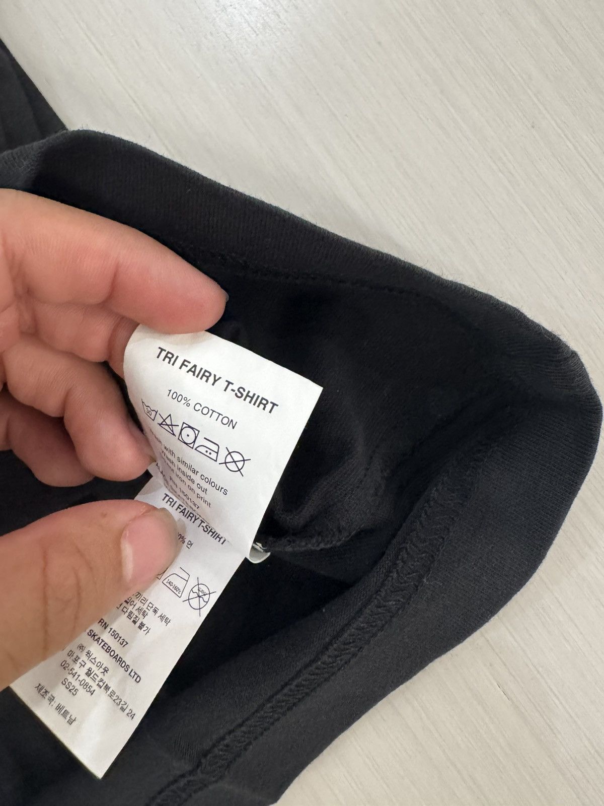 Palace Palace Skateboards Tri Fairy Tee Black Sz S SS25 USED Size US S / EU 44-46 / 1 - 7 Thumbnail