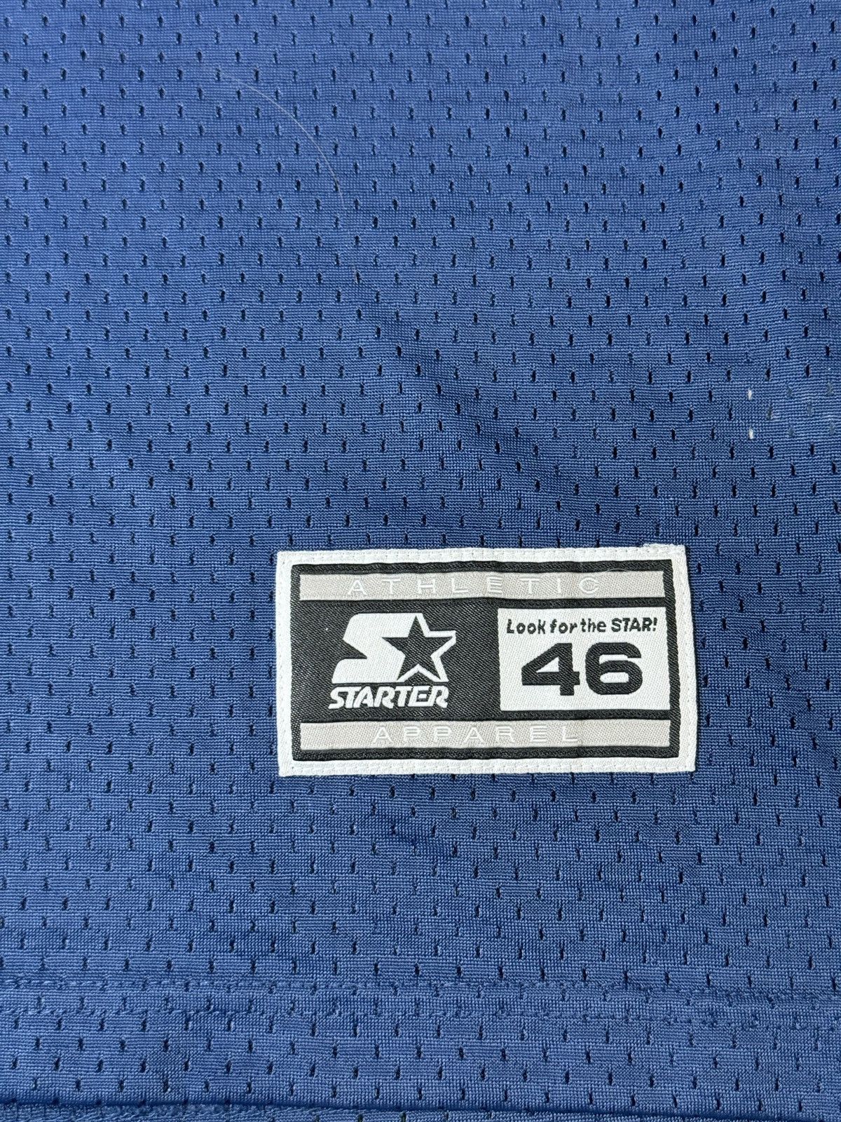 NFL × Starter × Vintage Vintage 90s Bryan Cox #52 Chicago Bears Starter Blue Jersey Size US M / EU 48-50 / 2 - 2 Thumbnail