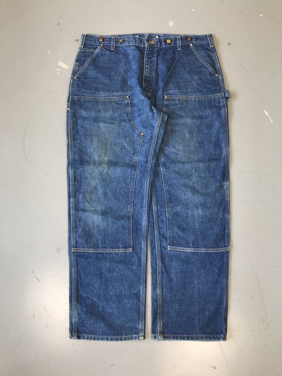 Carhartt Vintage Carhartt double knee carpenter denim Size US 41 - 1 Thumbnail