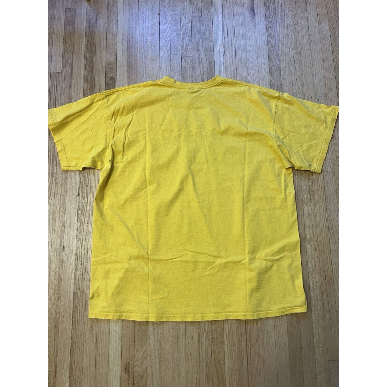 Nike Vintage Y2K Nike Mens Sz 2XL Shirt Swoosh Logo Skater Yellow Size US XXL / EU 58 / 5 - 4 Thumbnail