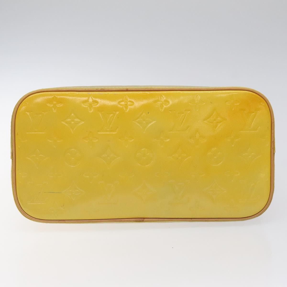 Louis Vuitton LOUIS VUITTON Monogram Vernis Houston Hand Bag Gris M91053 Size ONE SIZE - 9 Thumbnail