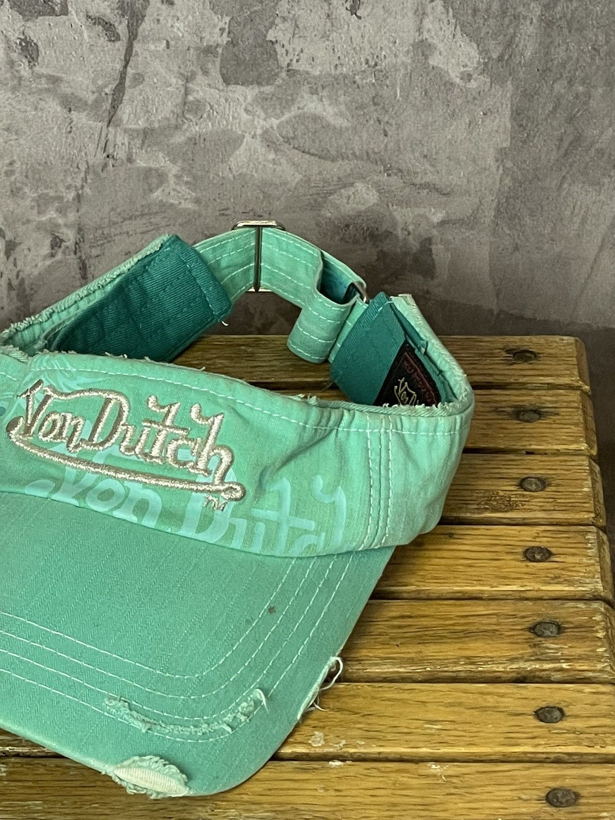 Von Dutch Vintage Von Dutch Distressed Style Cap Hat Size ONE SIZE - 8 Thumbnail