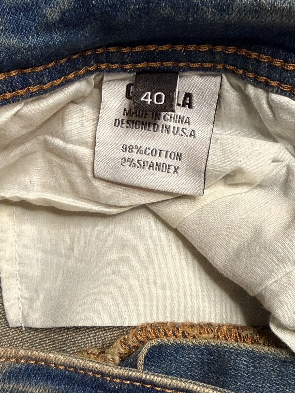 Other Gftd LA designer premium denim jeans Size US 40 / EU 56 - 4 Thumbnail