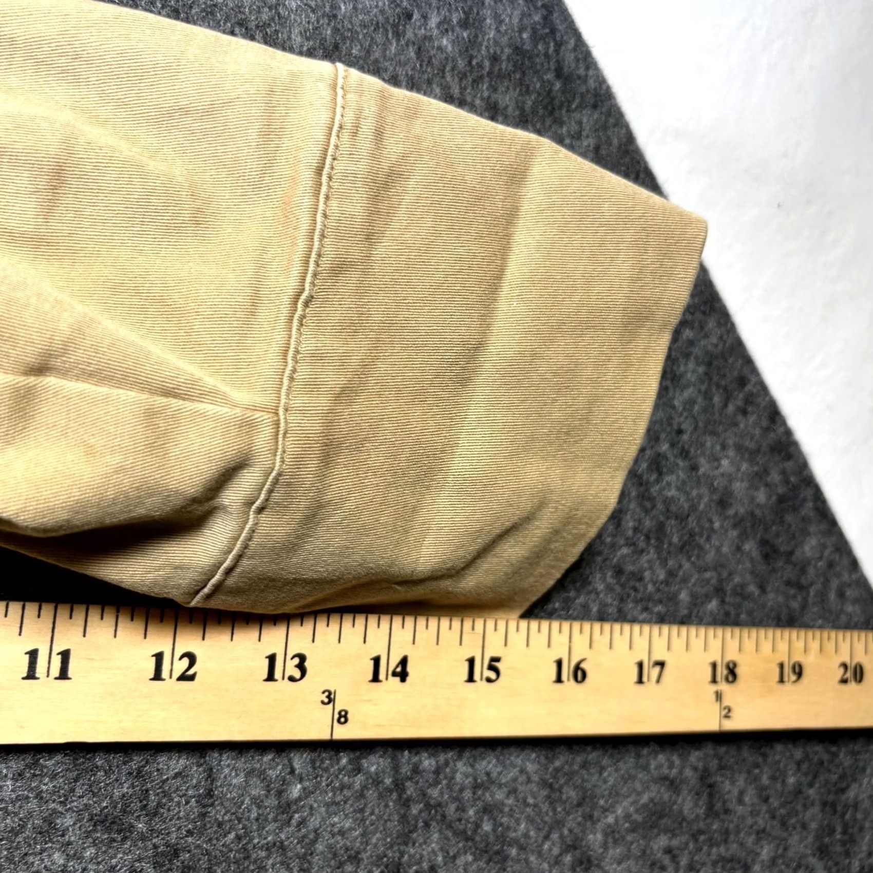 Vintage North Style Basic Jacket Women 1X Brown Canvas Front Pockets Outdoor Casual Jacket Size XL / US 12-14 / IT 48-50 - 4 Thumbnail