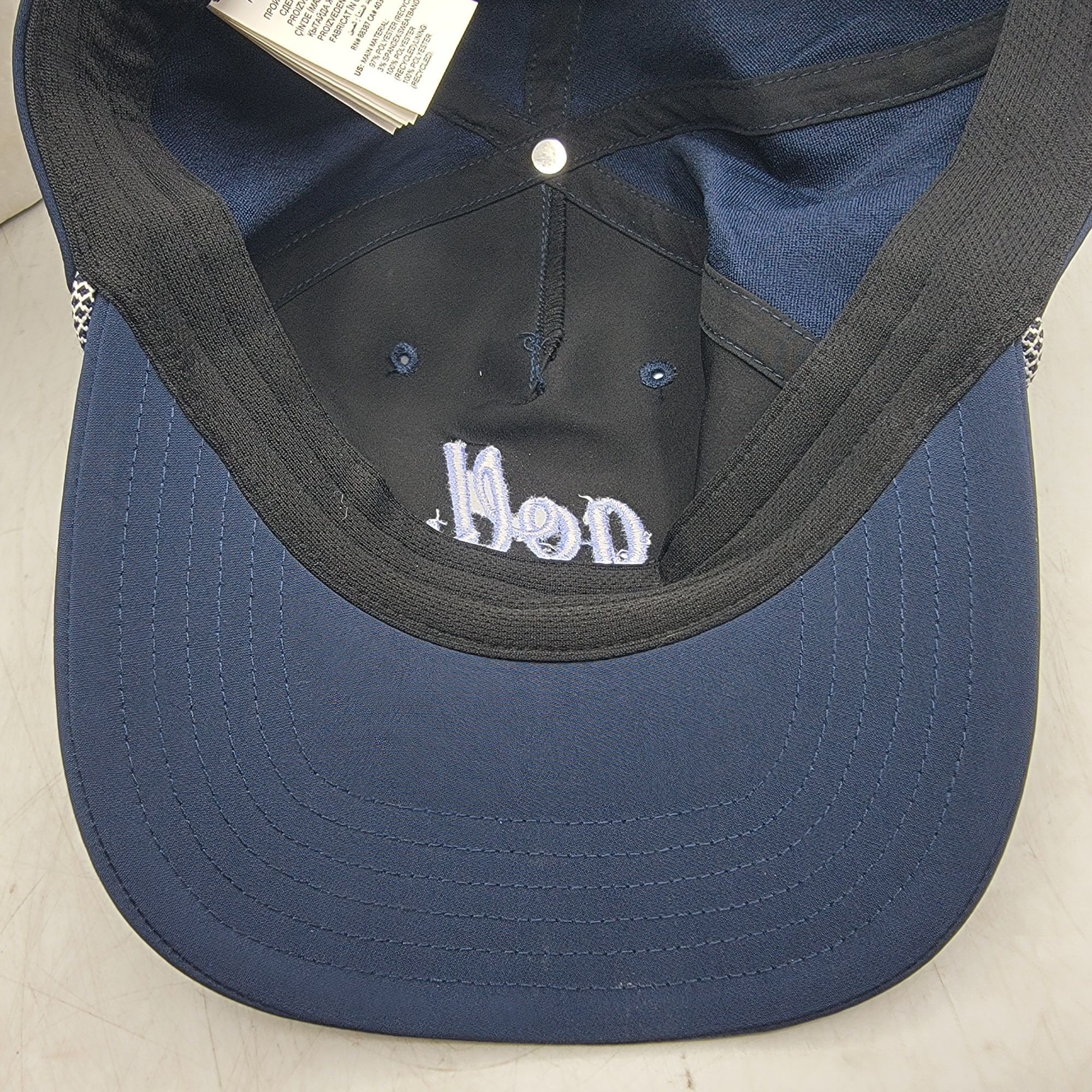 Adidas Adidas Womens Blue 5 Panel Golf Script Hat Cap Athletic Outd Size ONE SIZE - 8 Thumbnail