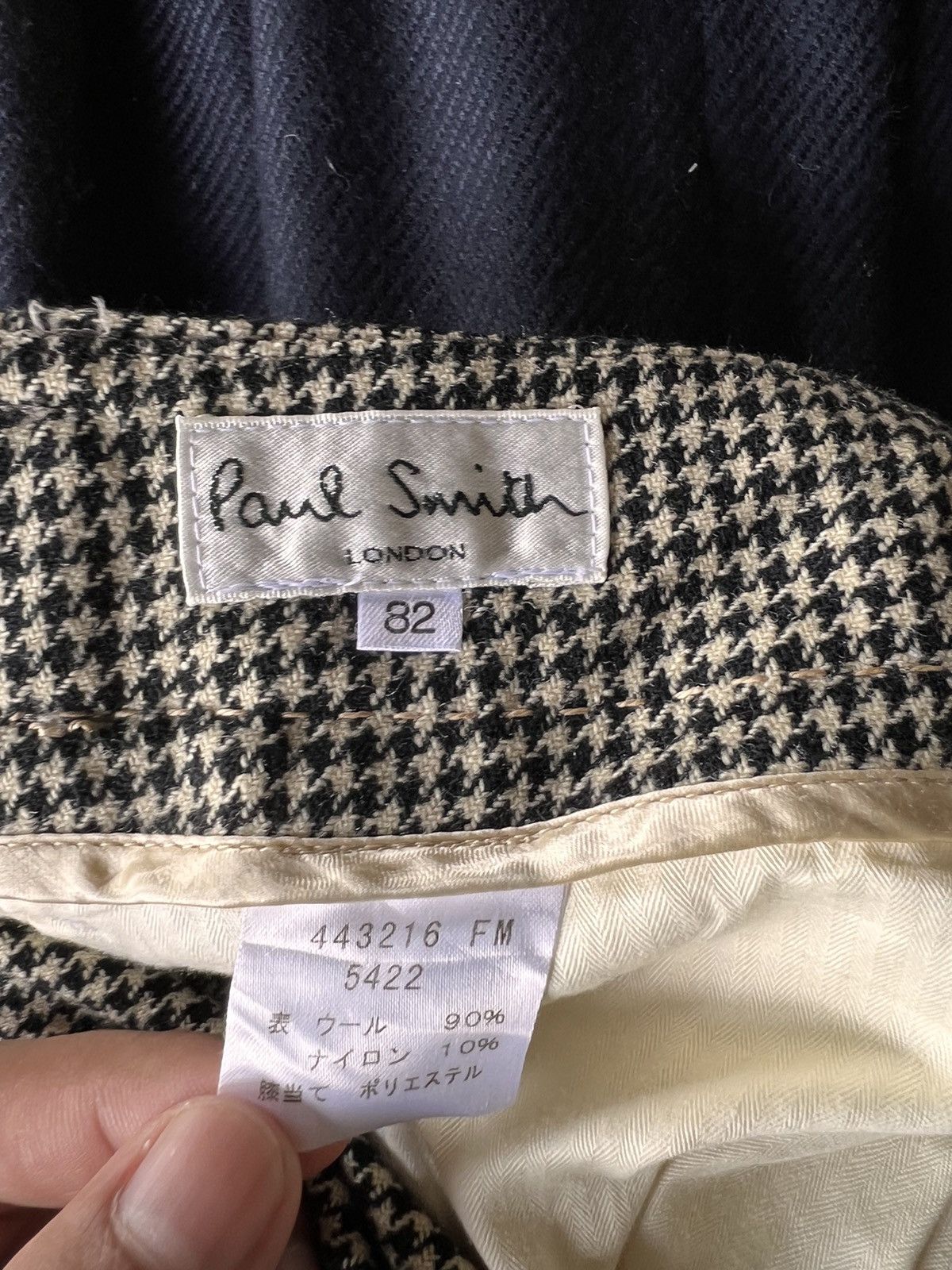 Paul Smith Paul Smith Plaid Tartan Wool Pant Size US 33 - 7 Thumbnail