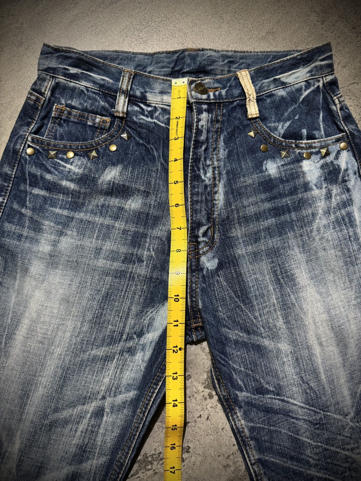 Hysteric Glamour Y2k Studded Snake ifsixwasnine jeans Size US 27 - 11 Thumbnail