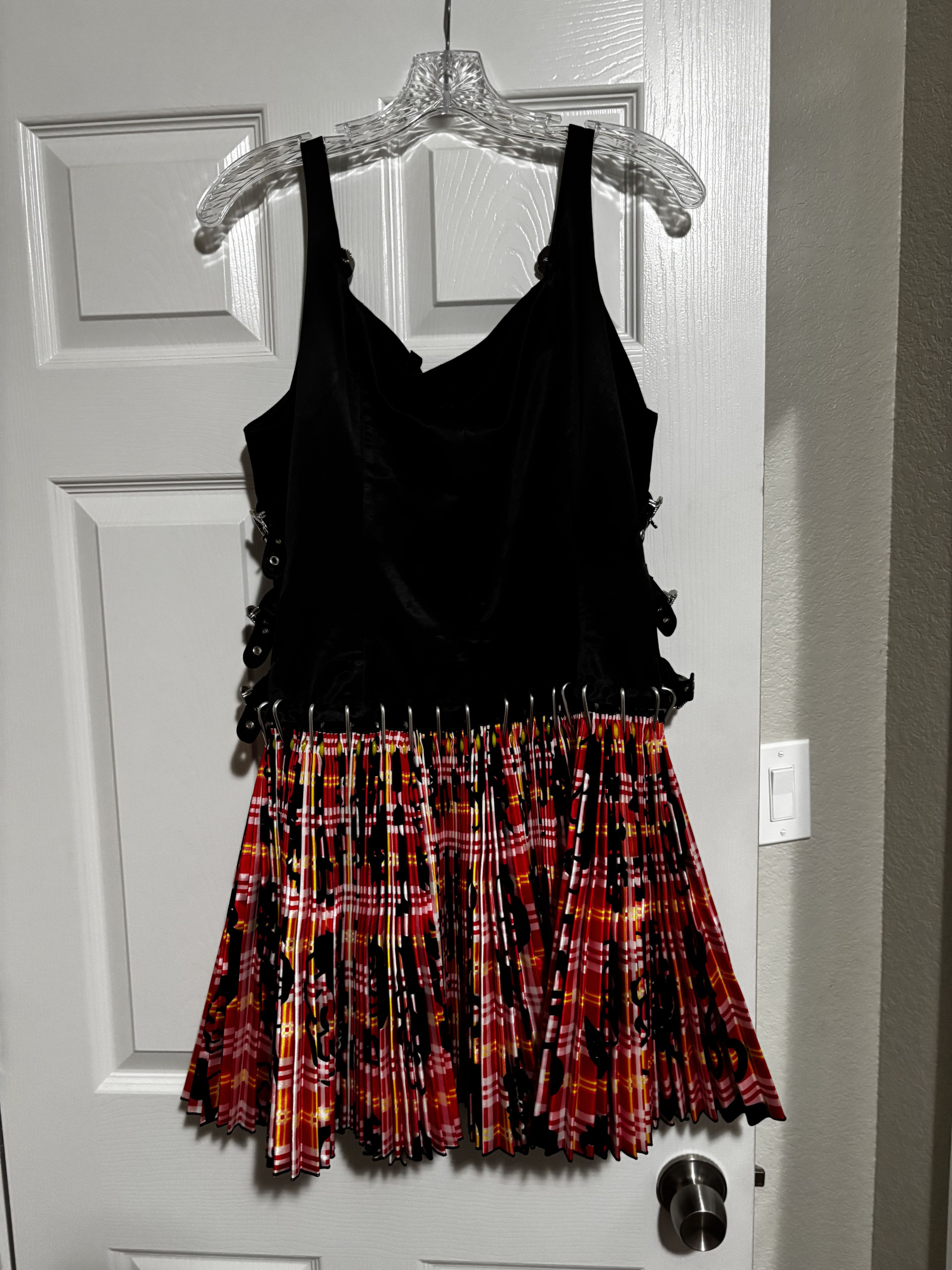 Chopova Lowena Exclusive Apollo Carabiner Mini Dress Size L / US 10 / IT 46 - 5 Thumbnail