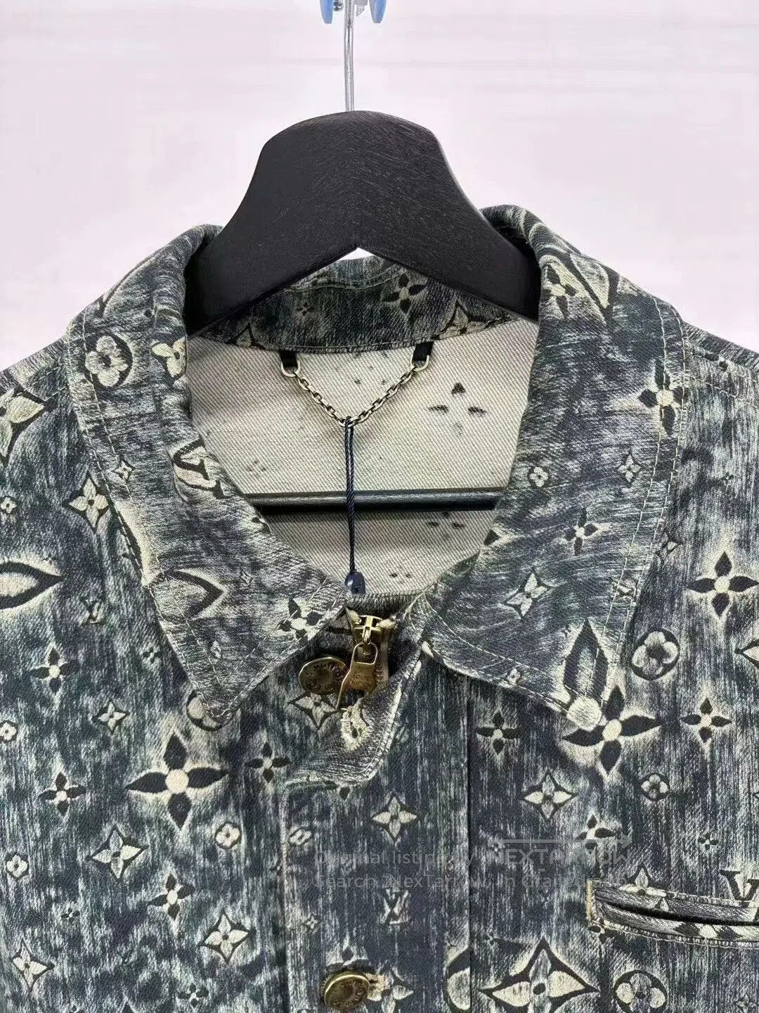 Louis Vuitton louis vuitton denim jacket with all. Size US L / EU 52-54 / 3 - 5 Thumbnail