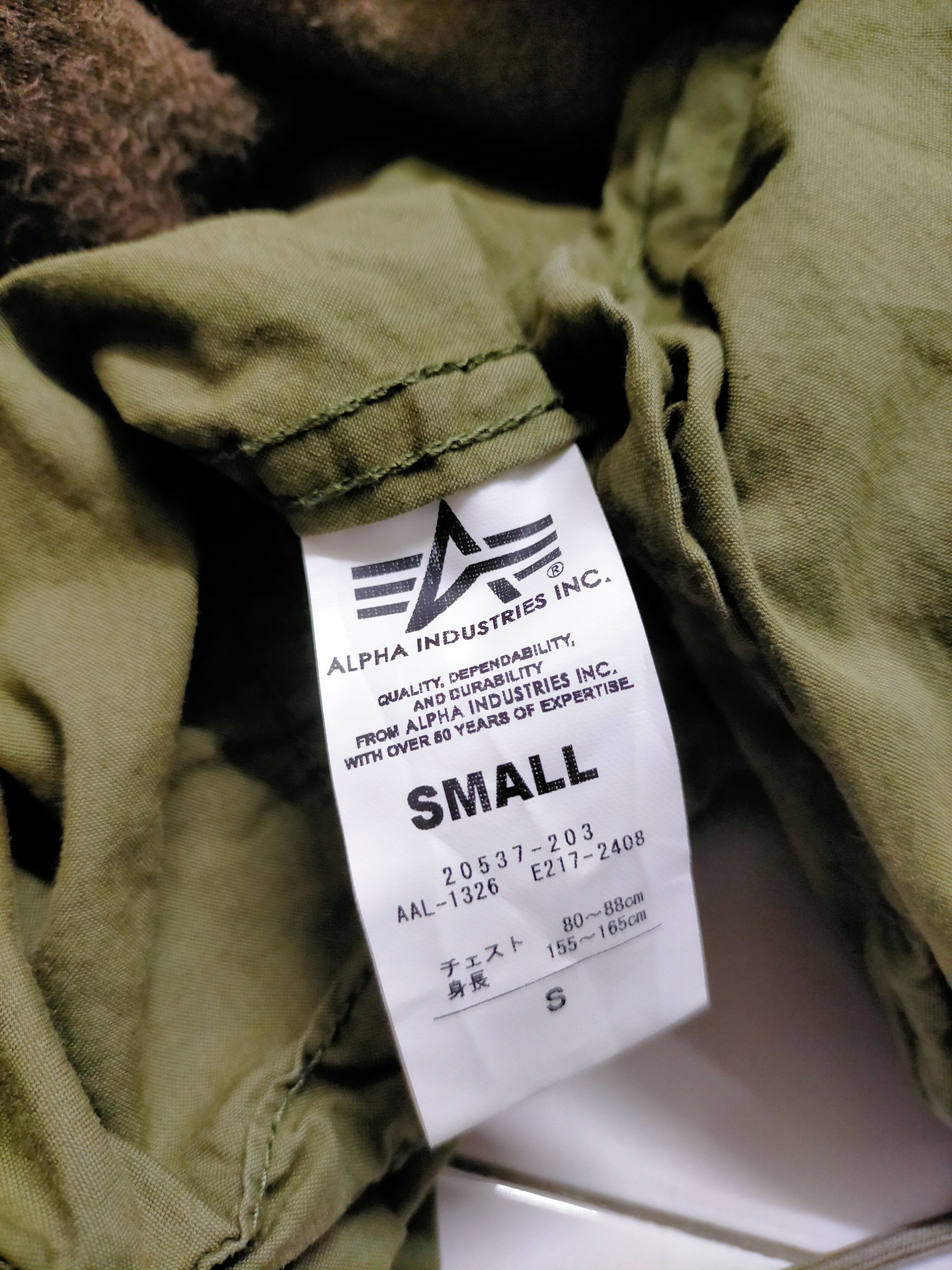 Alpha Industries Alpha Industries Parkas Military Jacket Size US S / EU 44-46 / 1 - 3 Thumbnail