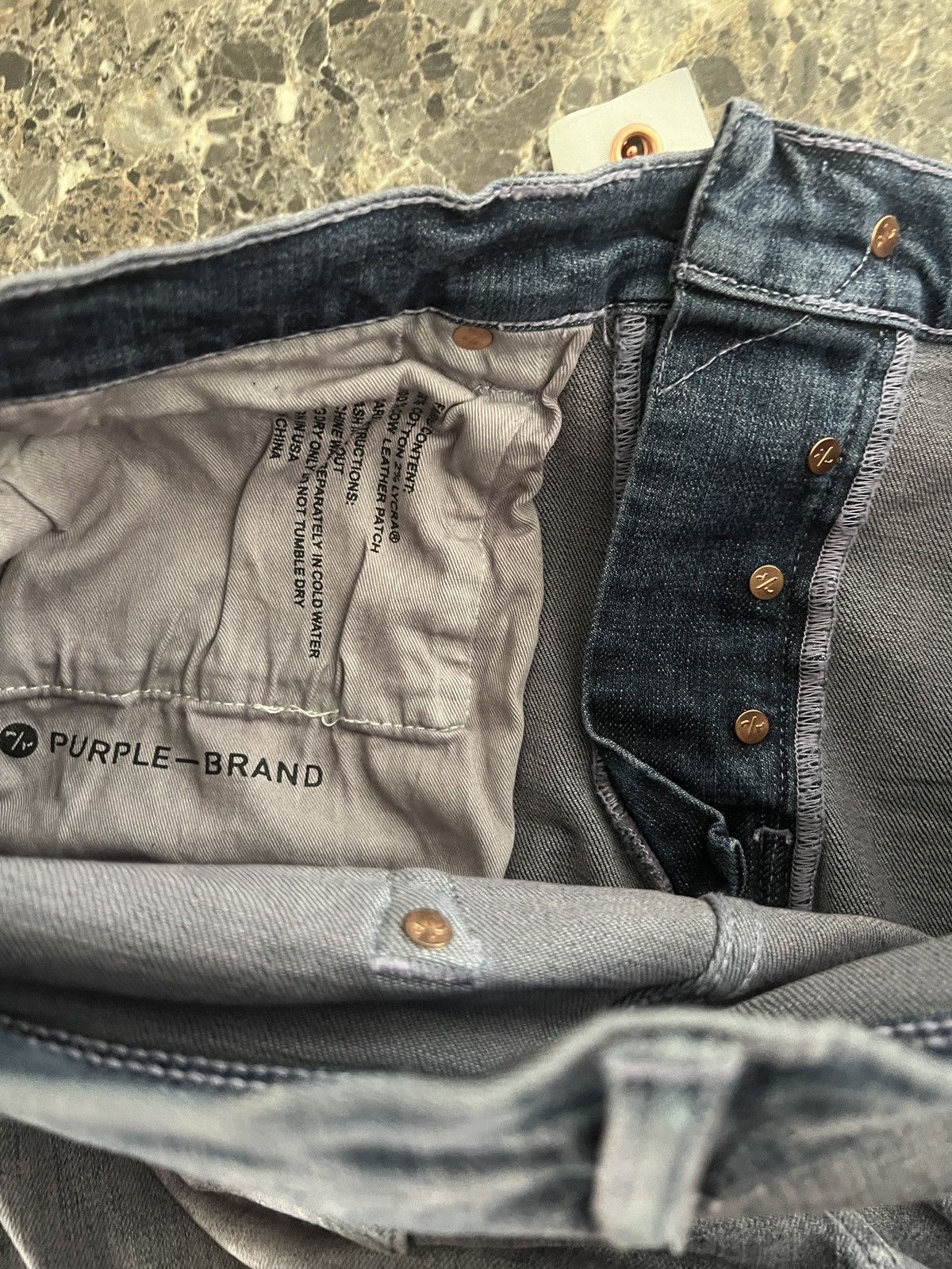 Purple Brand Lavender tint purple jeans Size US 33 - 6 Thumbnail