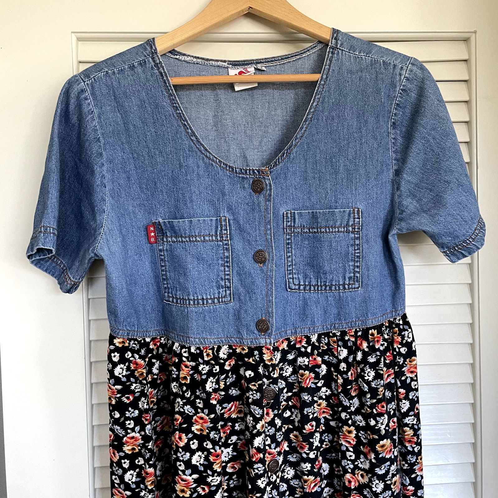 Other Vintage Grunge No Boundaries Button Down Babydoll Dress M Size M / US 6-8 / IT 42-44 - 4 Thumbnail