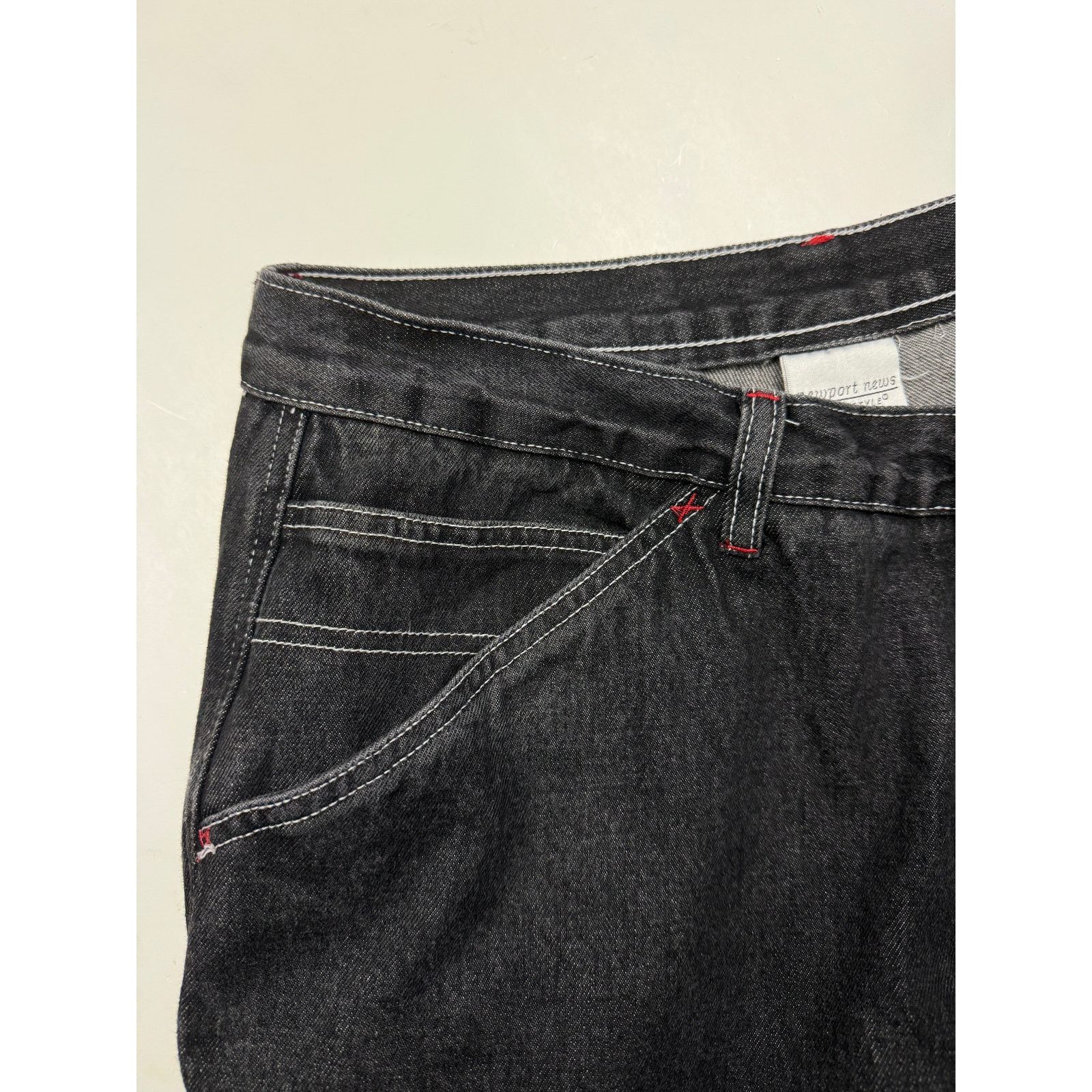 Vintage Vintage Y2K Newport News Carpenter Style Denim Jeans 37W Size US 37 - 4 Thumbnail