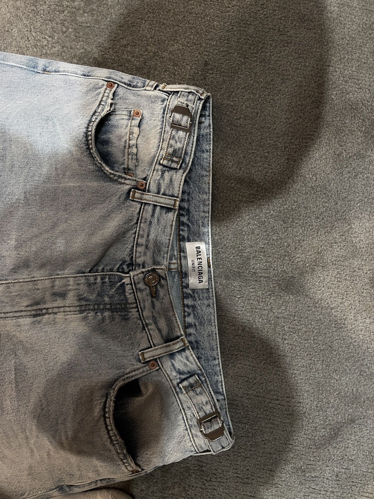 Balenciaga Balenciaga Baggy Denim Pants Size US 32 / EU 48 - 5 Thumbnail