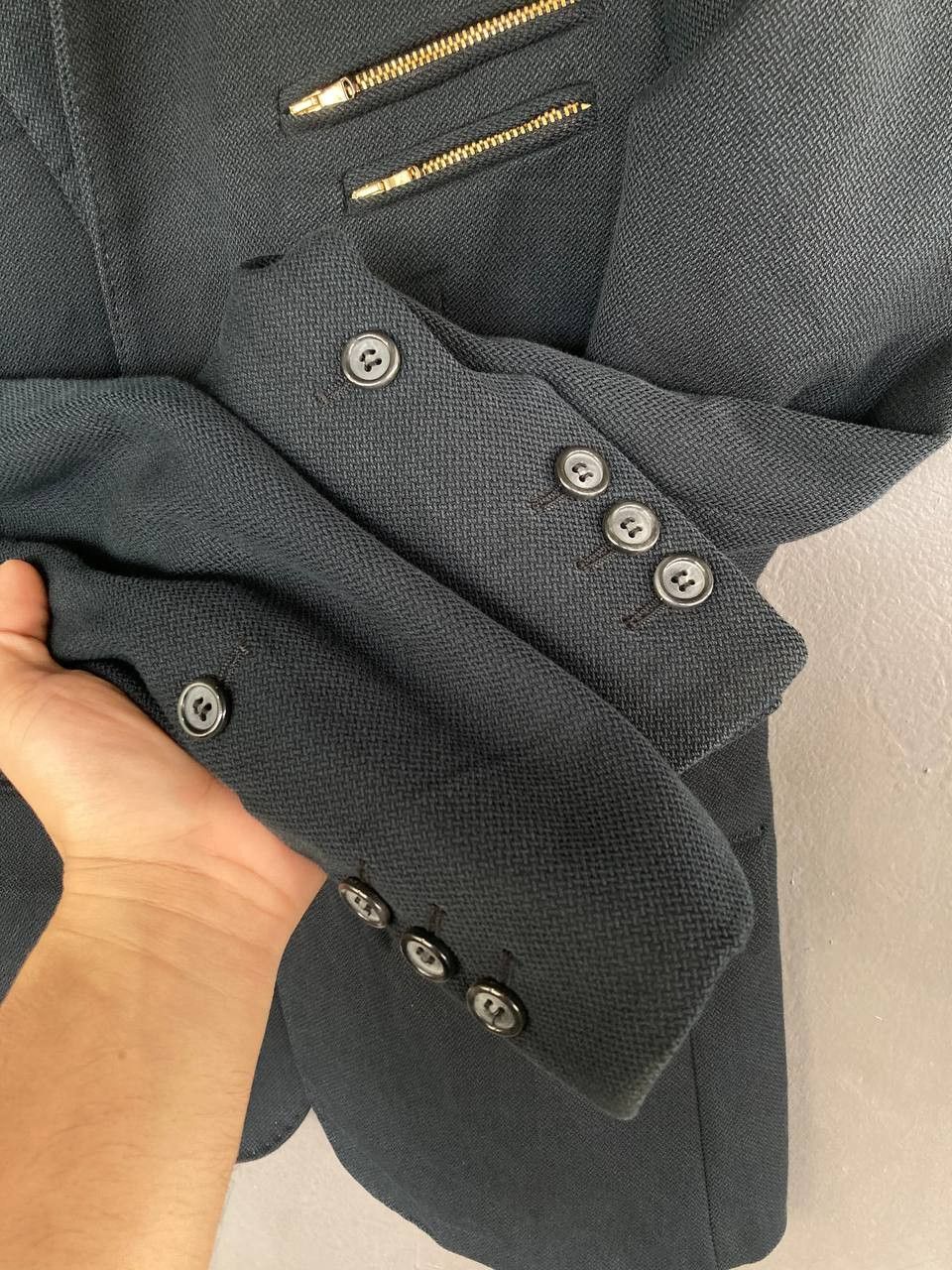 Diesel Vintage Diesel Customized Embroidered Blazer Size US S / EU 44-46 / 1 - 6 Thumbnail