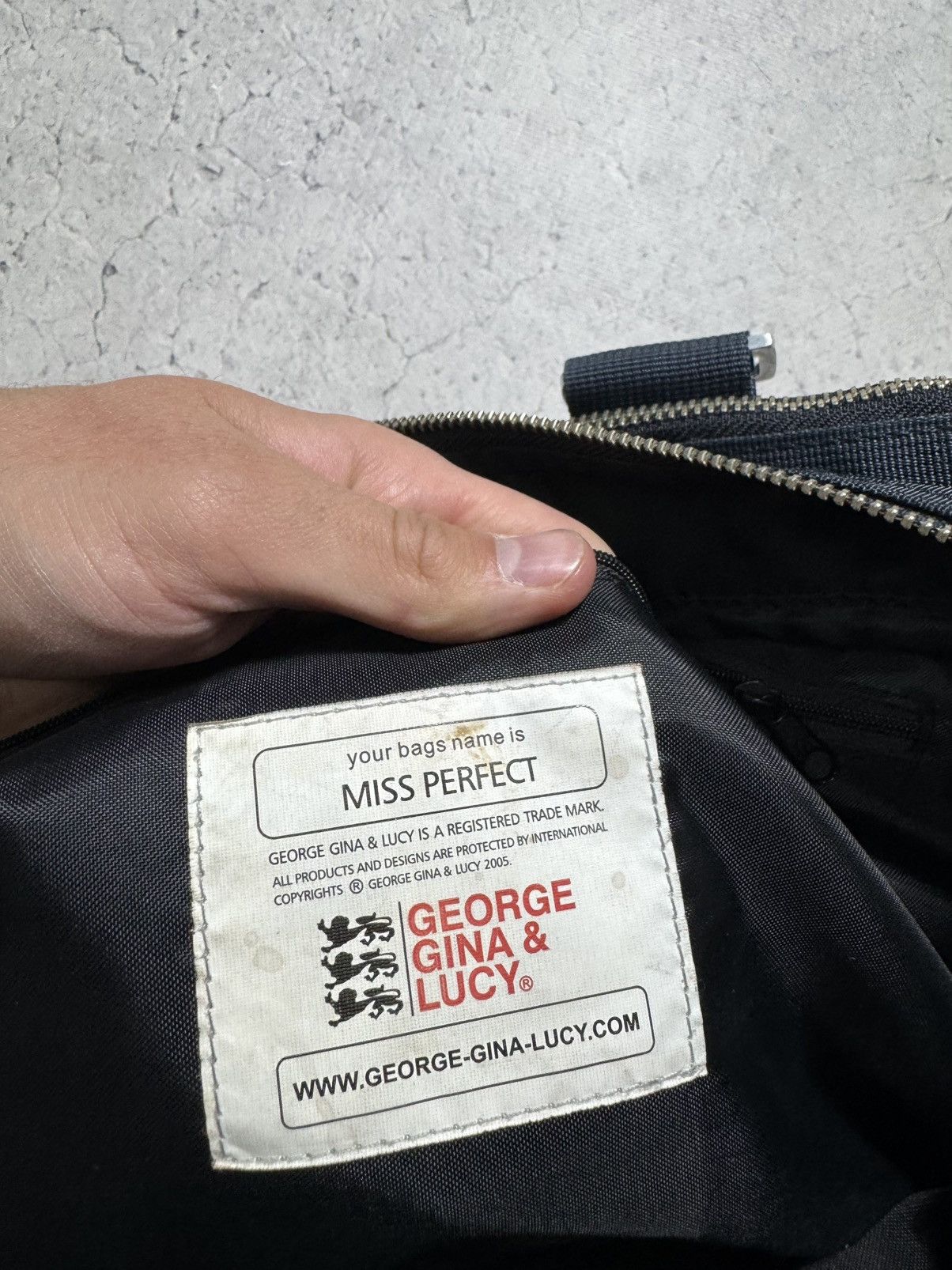 George Gina & Lucy George Gina & Lucy Luxury Vintage Bag Miss Perfect Black GGL Size ONE SIZE - 15 Thumbnail