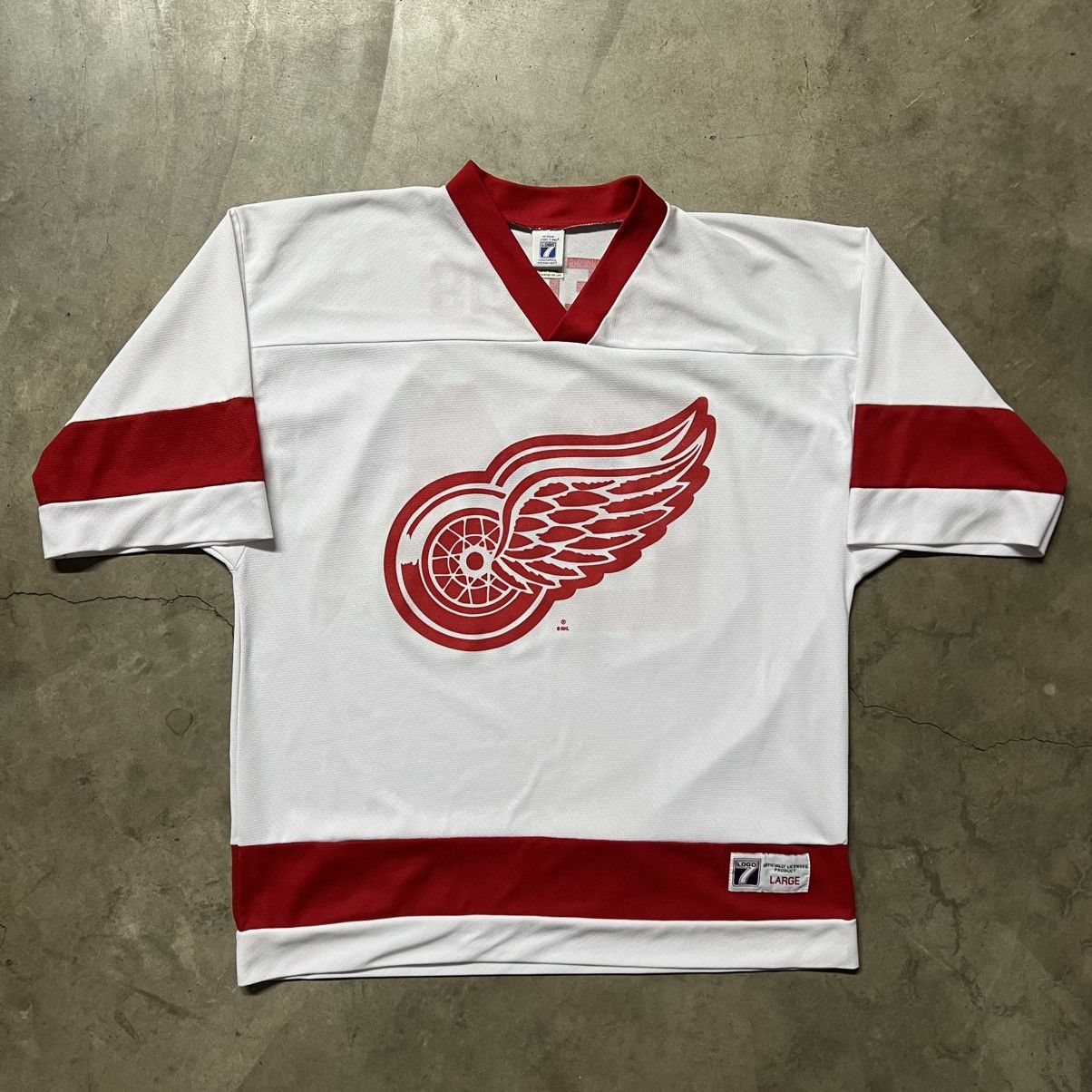 Logo 7 × NHL × Vintage Vintage 90’s NHL Detroit Red Wings C. Chelios Hockey Jersey Size US L / EU 52-54 / 3 - 3 Thumbnail