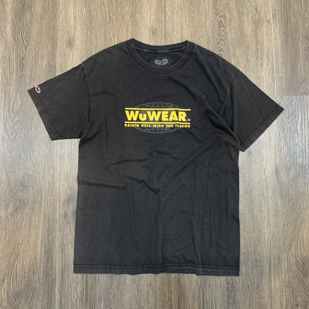 Rap Tees Wu Wear "Raisin Hell With the Flavor" T-Shirt | Wu Tang Clan Size US L / EU 52-54 / 3 - 1 Thumbnail