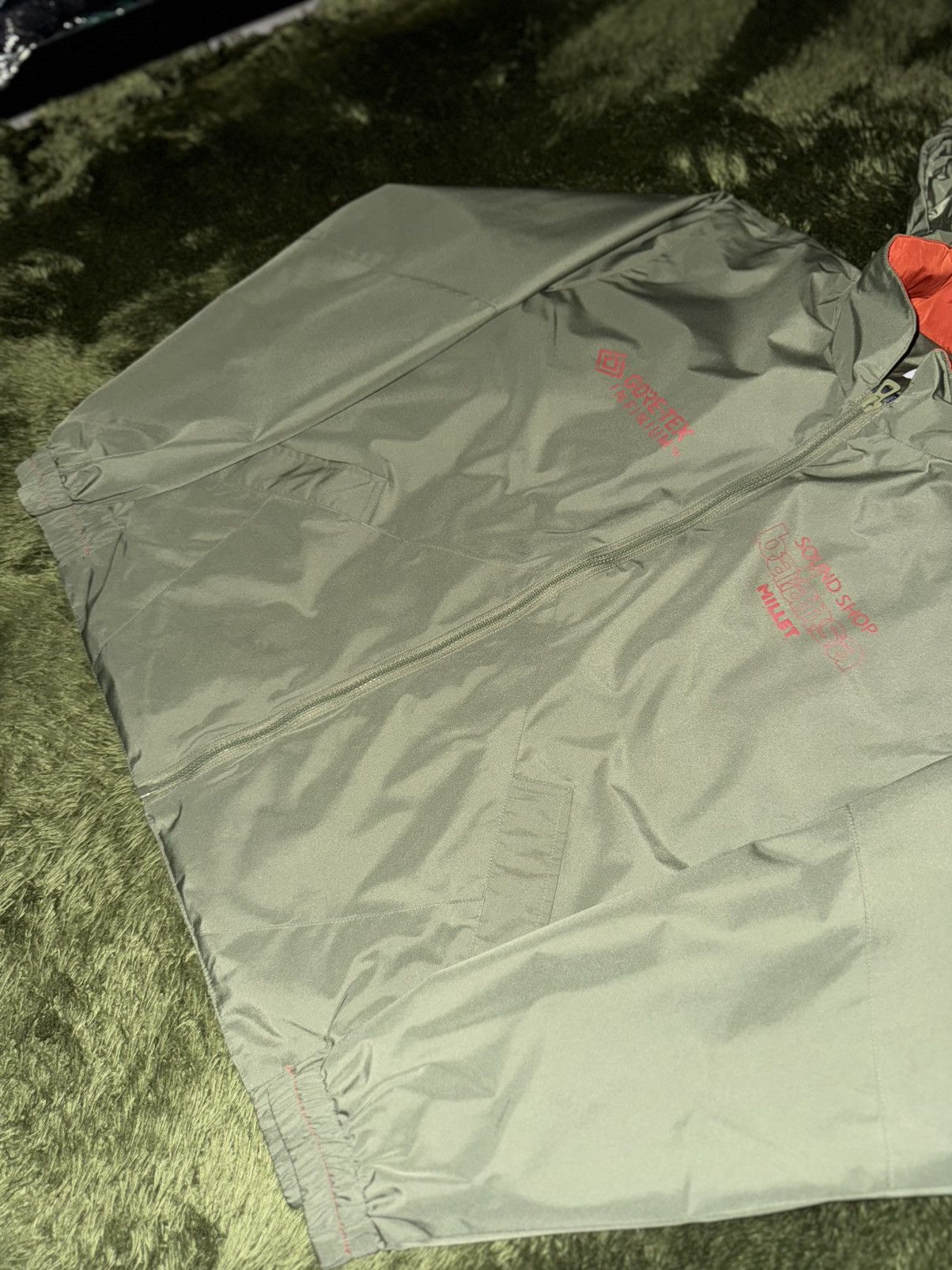 Japanese Brand [M] BALANSA X MILLET GORE-TEX Windbreaker Jacket Olive Size US M / EU 48-50 / 2 - 5 Thumbnail
