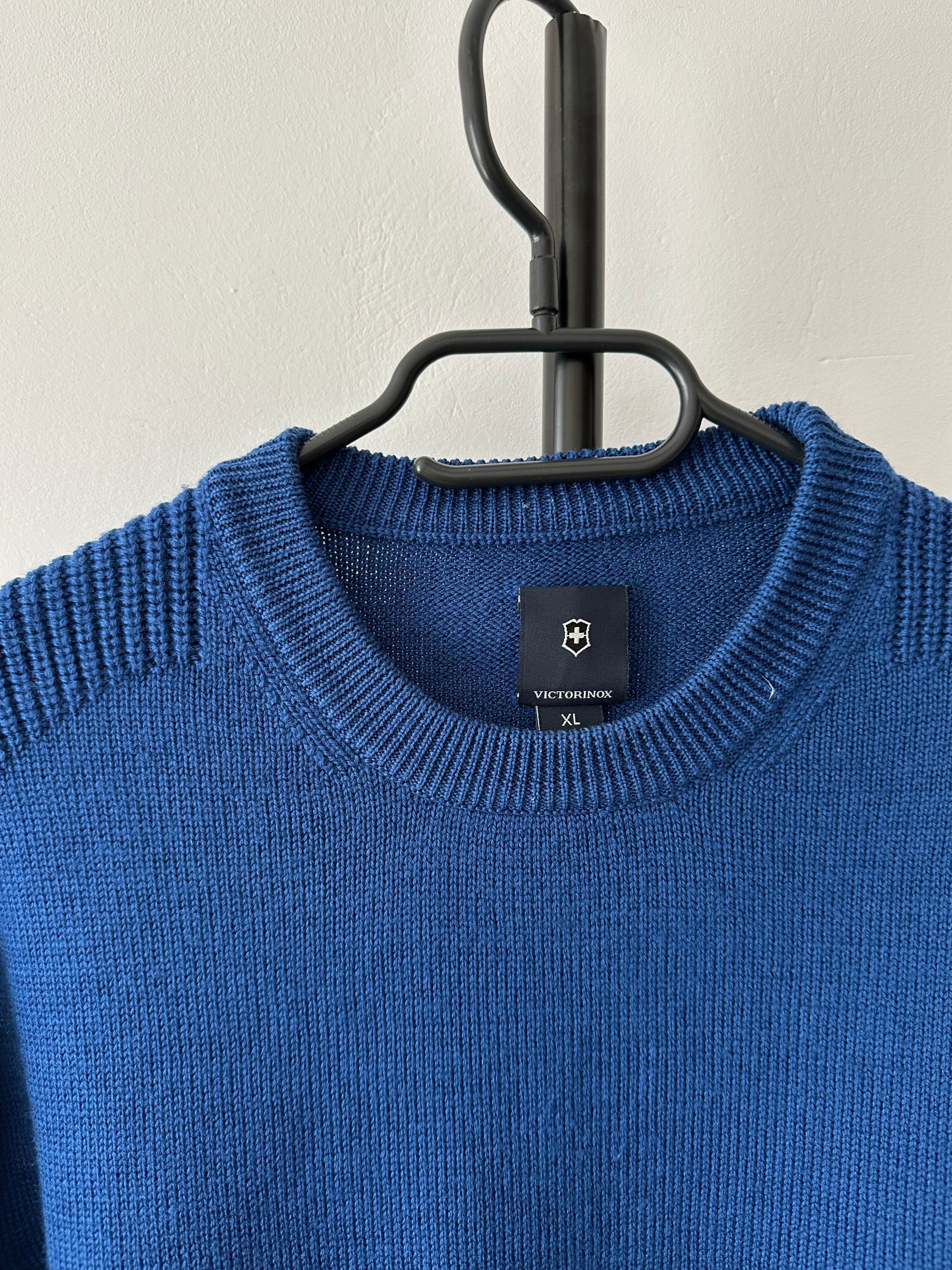Victorinox Victorinox 100% Wool Sweater Jumper crew neck knit XL Size US XL / EU 56 / 4 - 6 Thumbnail