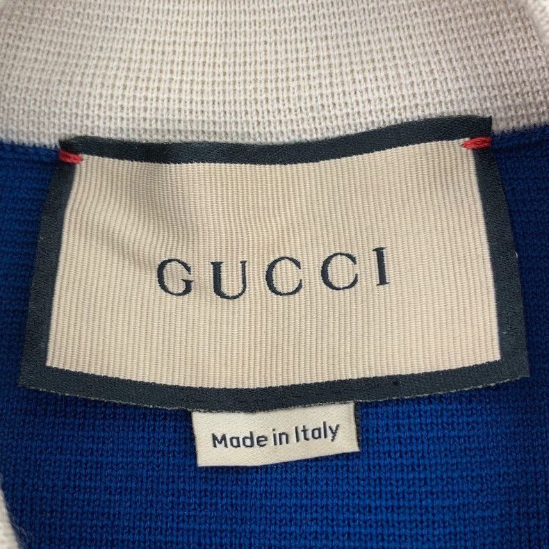 Gucci Blue Gucci Knit Short Sleeve Dress-2506 Size US 28 / EU 44 - 5 Thumbnail