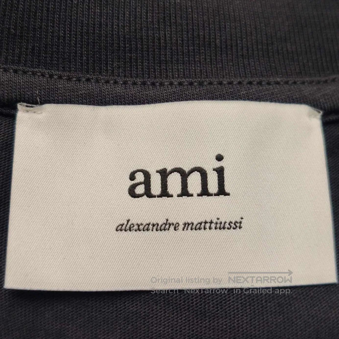 AMI AMI Alexandre Mattiussi Cotton Heart T-Shirt XXL. Size US XXL / EU 58 / 5 - 4 Thumbnail