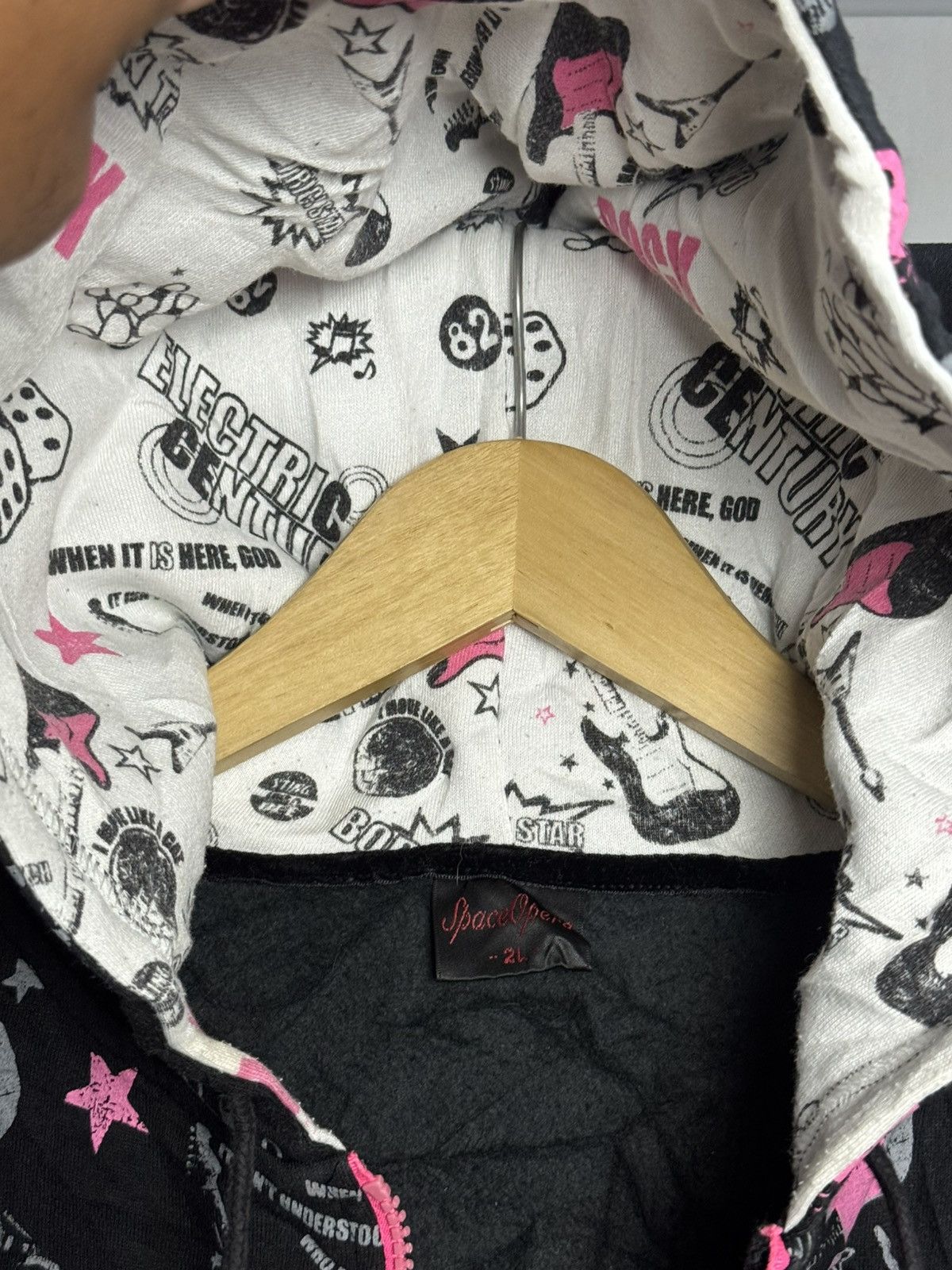 Hysteric Glamour Rock Space Opera Japanese Hoodie Lgb Ifsix Styled Size US L / EU 52-54 / 3 - 4 Thumbnail