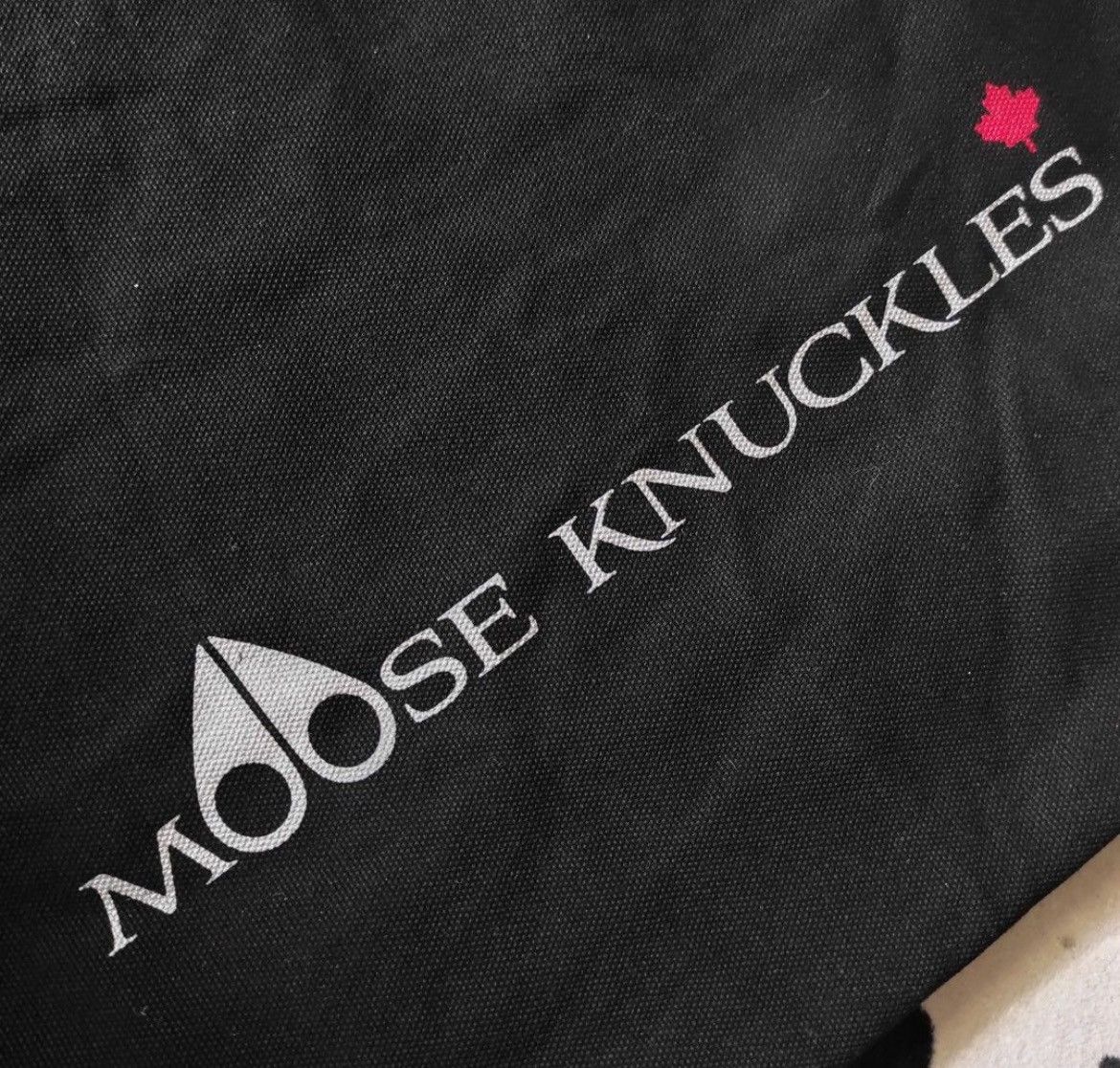 Moose Knuckles Authentic Moose Knuckles Canvas 2Way Bag Size ONE SIZE - 3 Thumbnail