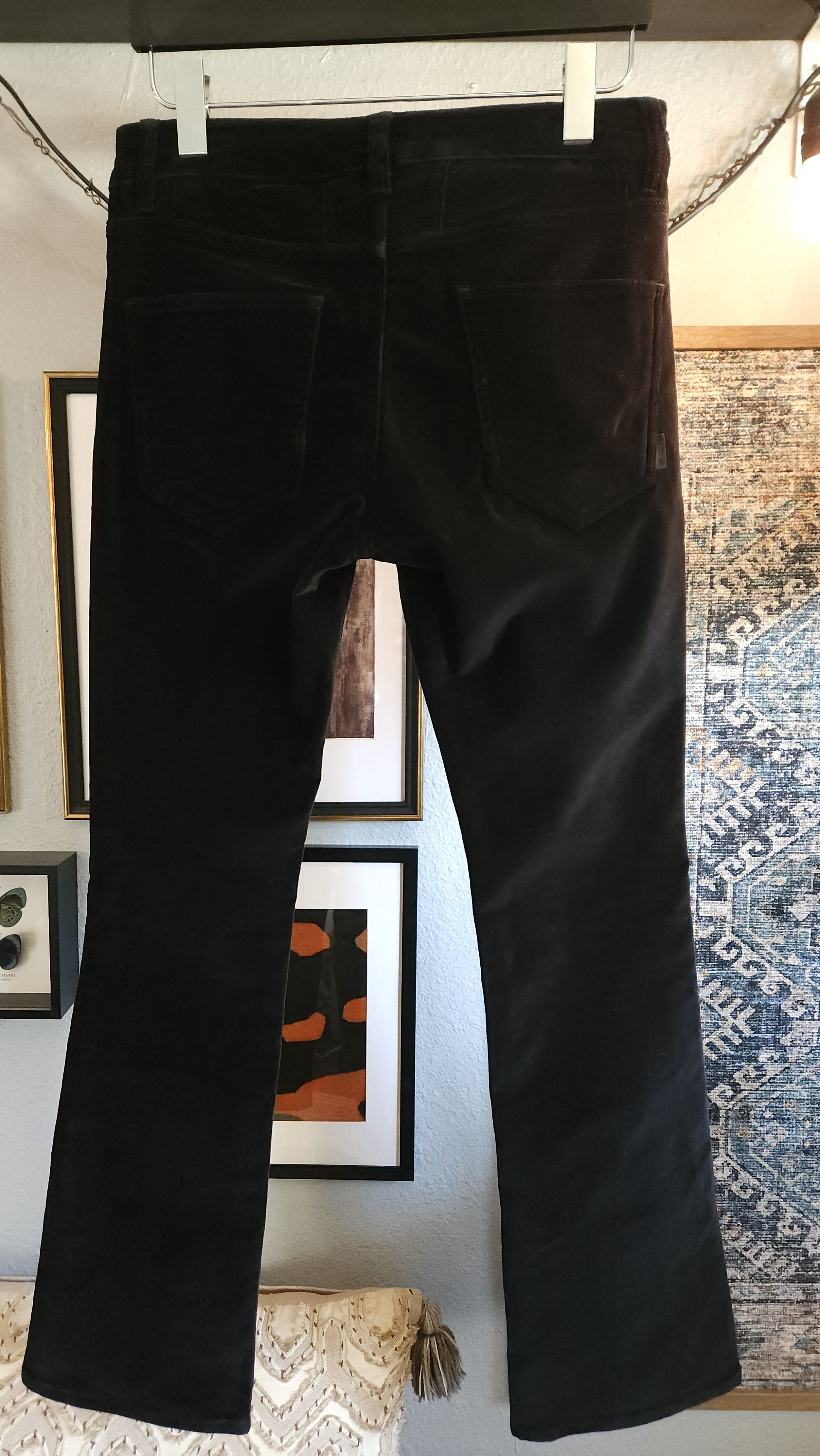 Other Six Week Residency Velvet Flared Jeans Size US 30 / EU 46 - 3 Thumbnail