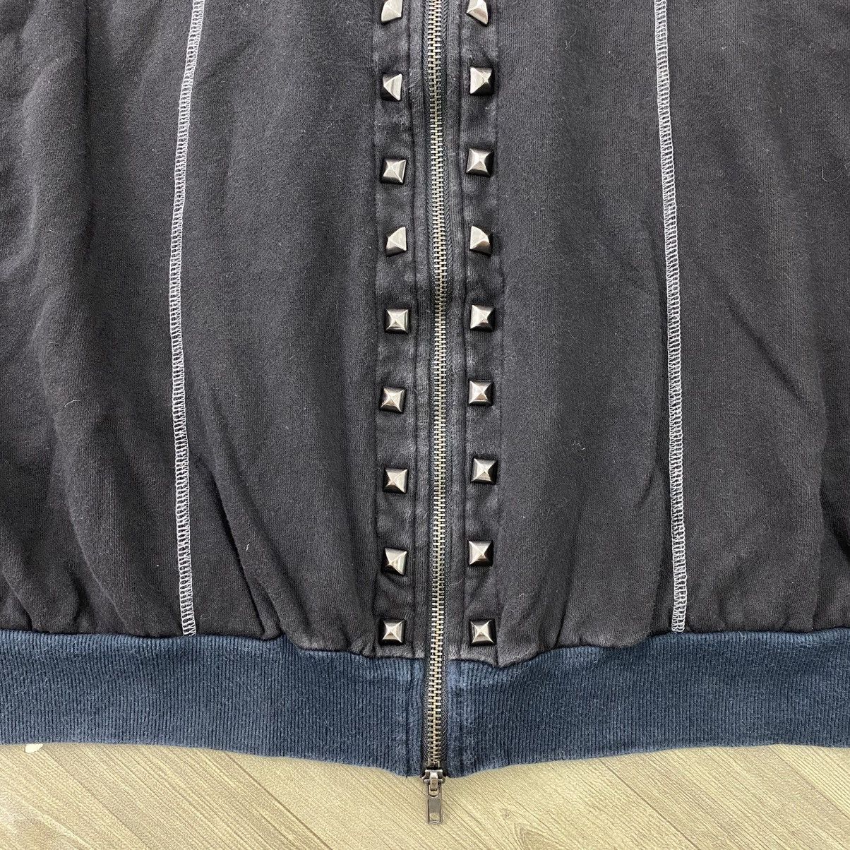 Japanese Brand 2000s Algonquins Studded Mad Punk Kmrii Lgb Sytye Zip Hoodie Size US M / EU 48-50 / 2 - 9 Thumbnail
