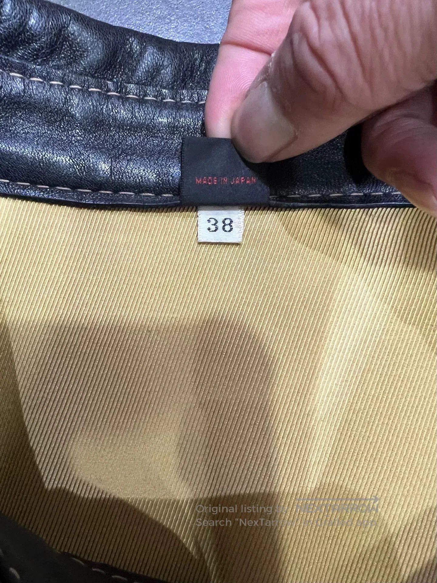 The Flat Head Flat Head Horse Leather Shirt. Size US M / EU 48-50 / 2 - 8 Thumbnail