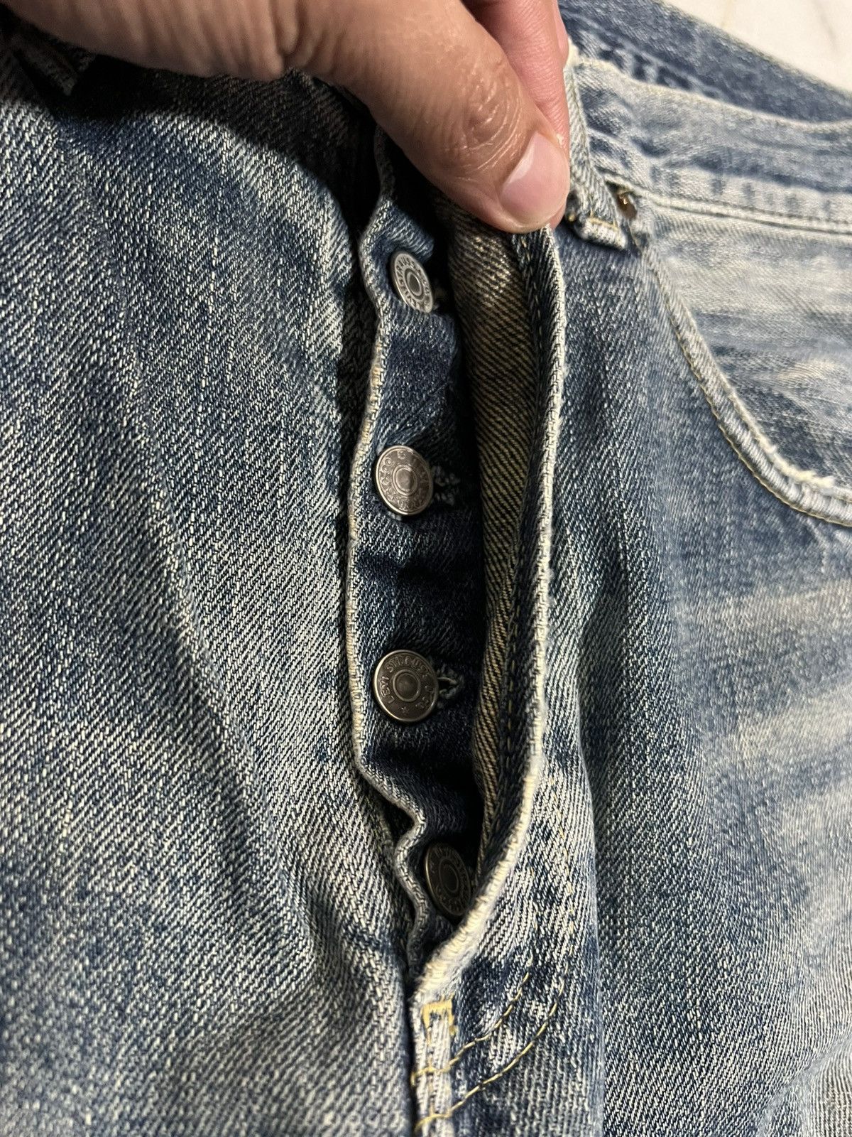 Levi's × Levi's Vintage Clothing VINTAGE 90’S LEVIS 503B SELVEDGE BIG E JEANS Size US 30 / EU 46 - 10 Thumbnail