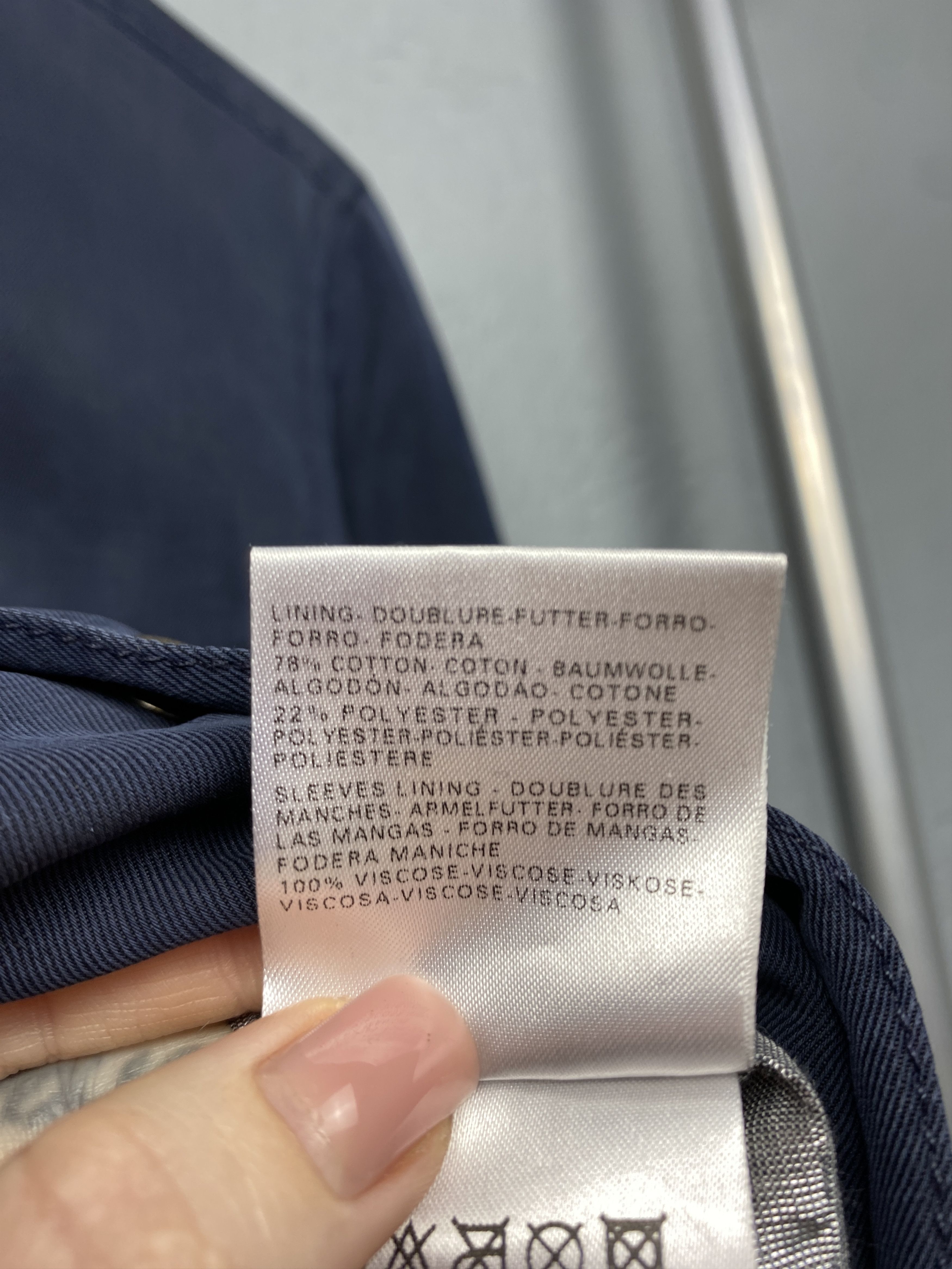 Belstaff × Vintage Belstaff Vintage Womens Linen Jacket Size M / US 6-8 / IT 42-44 - 6 Thumbnail